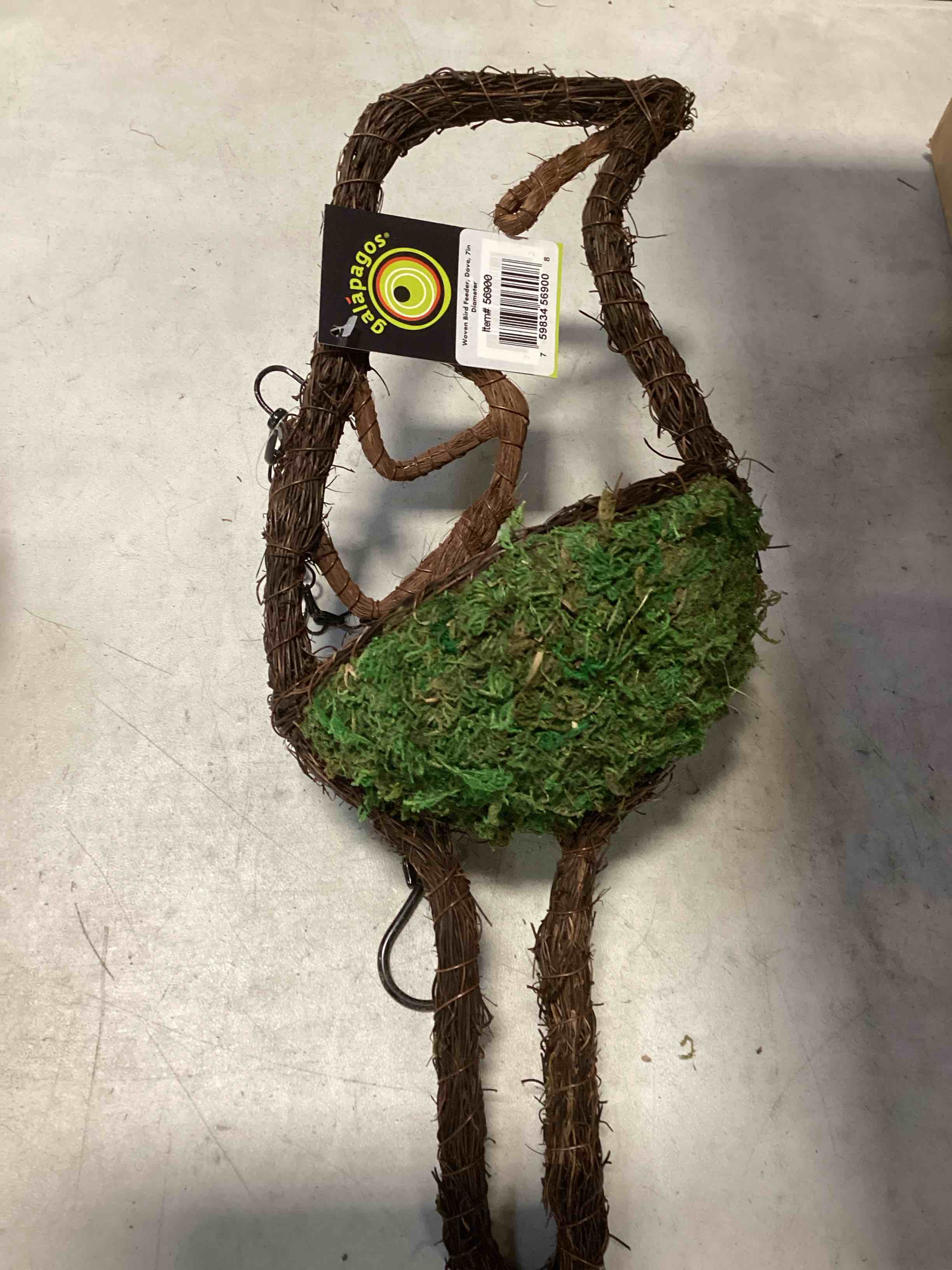 Condition photo showing New/Like New for Galapagos Natural Moss Bird Feeders