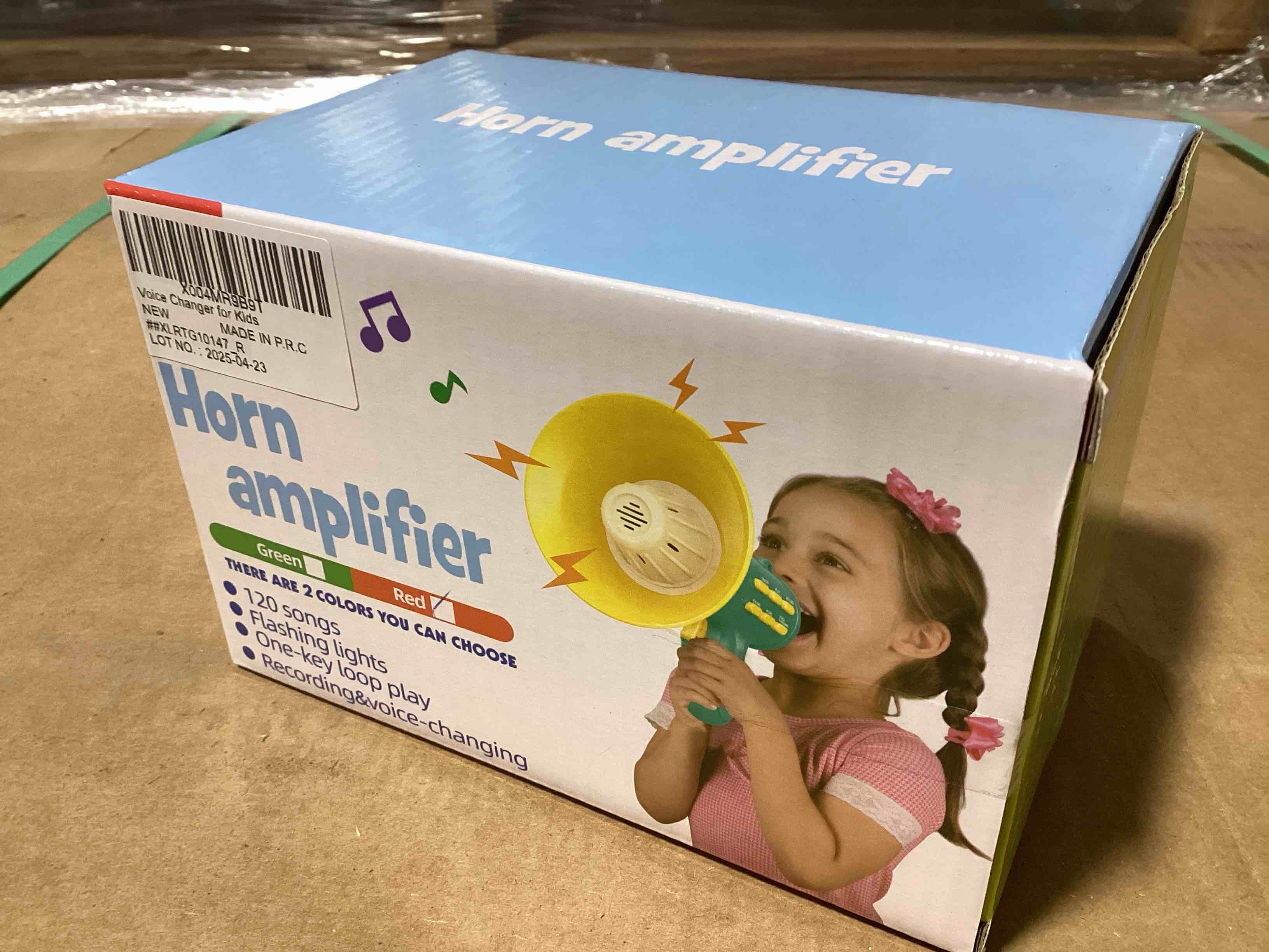 Kids Red Horn Amplifier Voice Changer