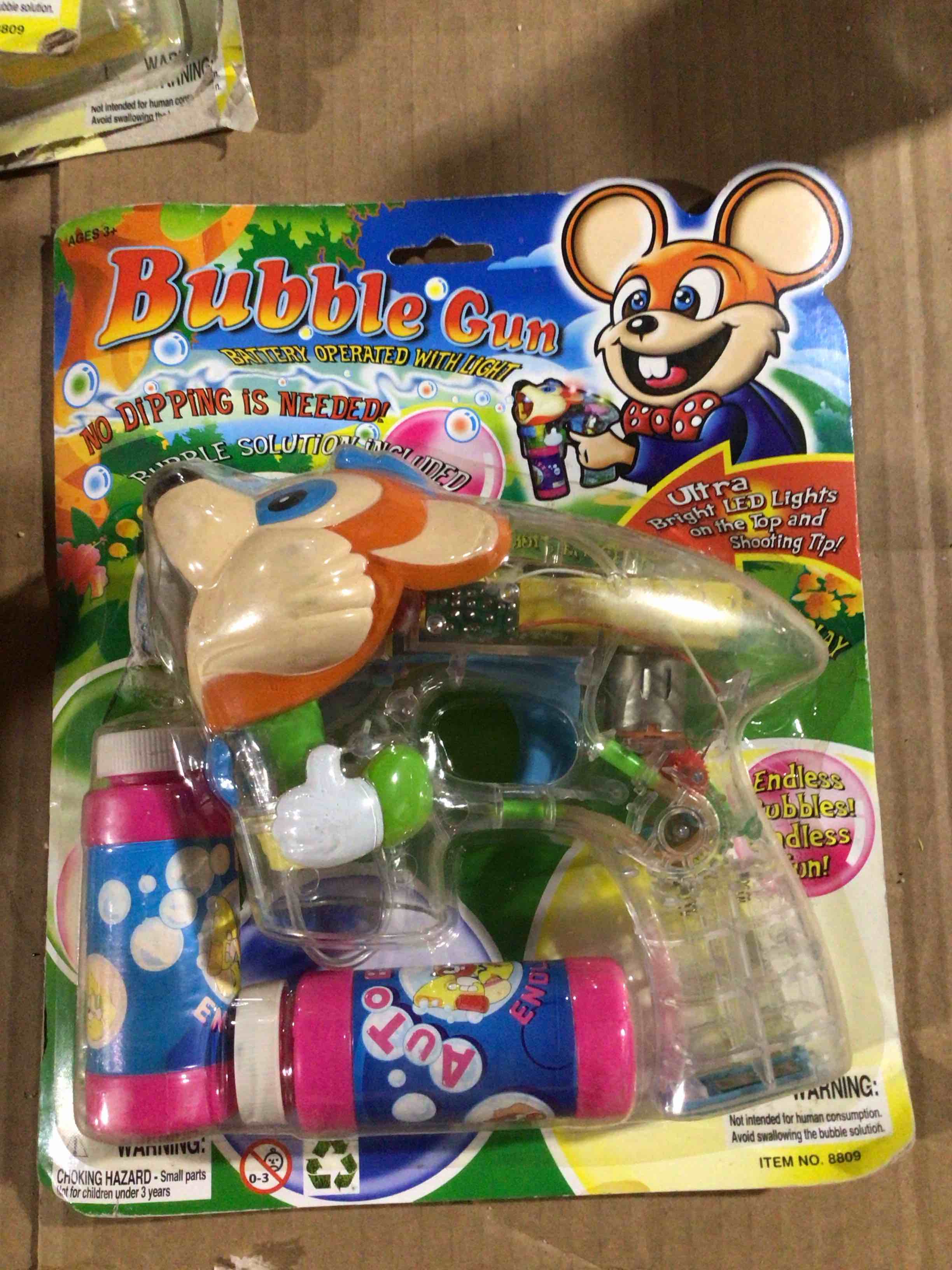 Bubble gun (bubble gun toy with led lights 