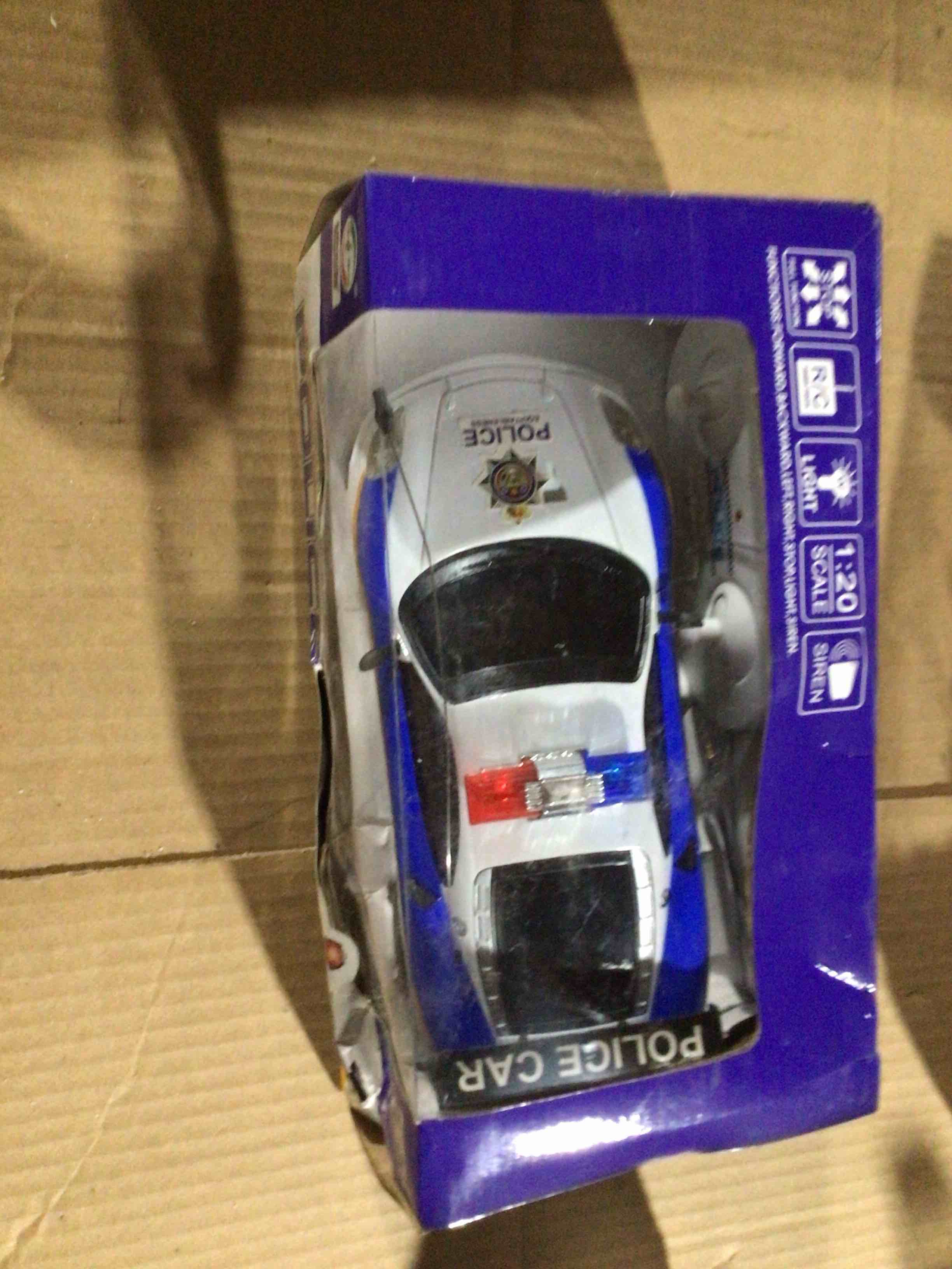 Condition photo showing Good Condition for Toy police with remote control