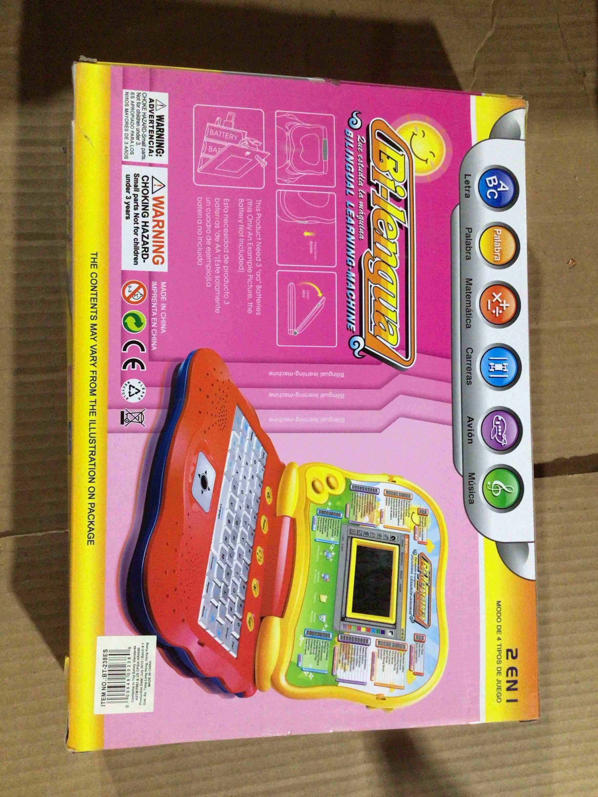 Condition photo showing Good Condition for Bilingual Advanced Learning Children Laptop - Color Vary