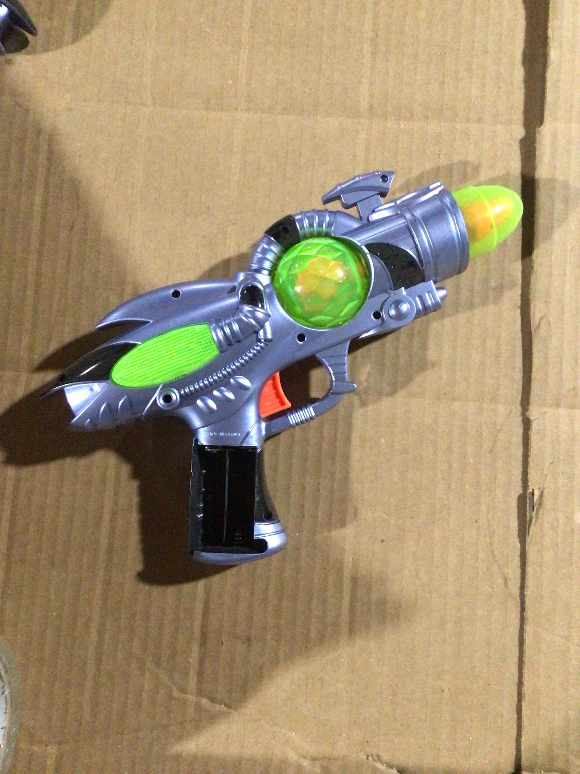 Condition photo showing As Is for A liberty imports electric toy gun with light and sound fox model
