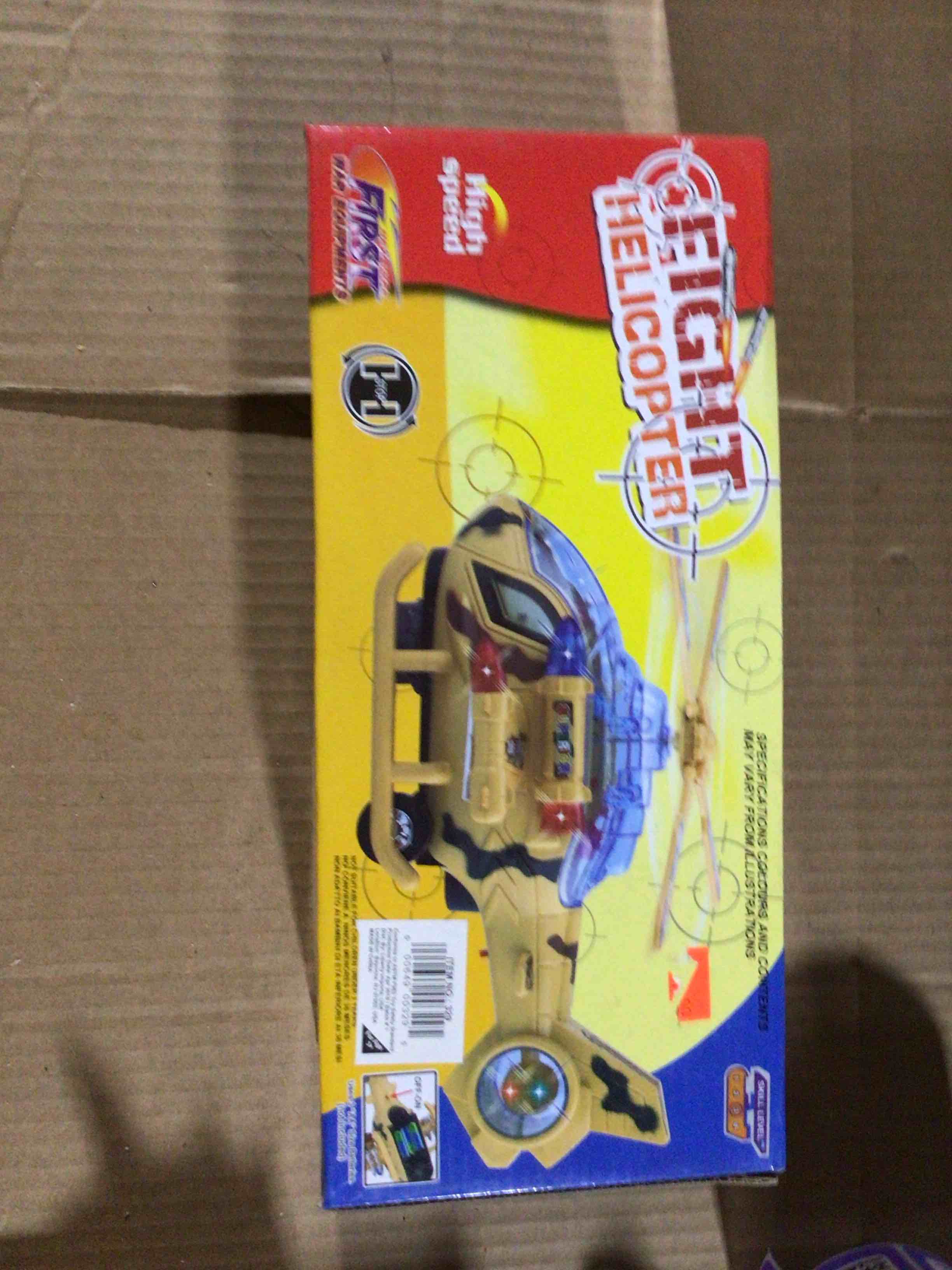 Toy helicopter fight helicopter 