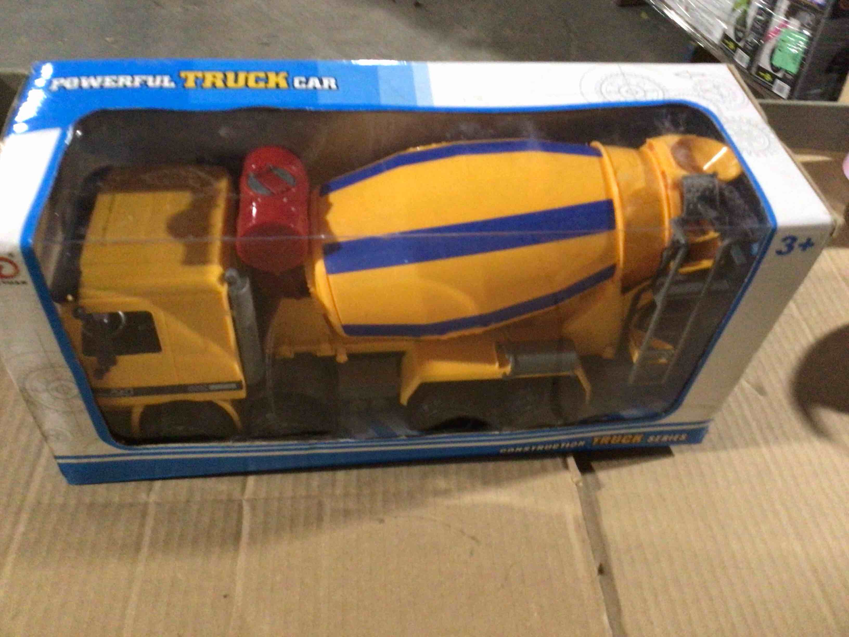 Toy cement mixer truck 
