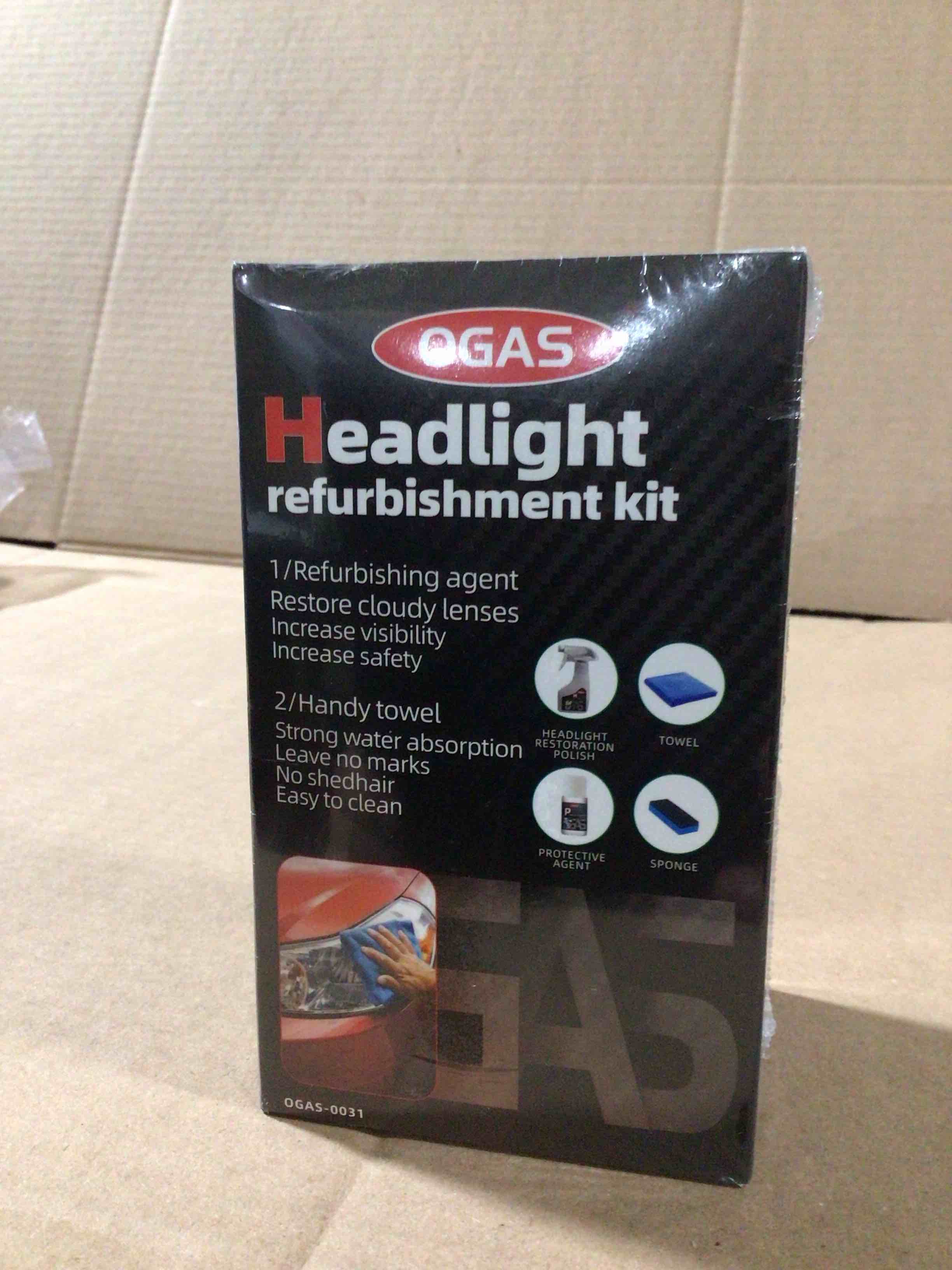 headlight refurbishment kit 