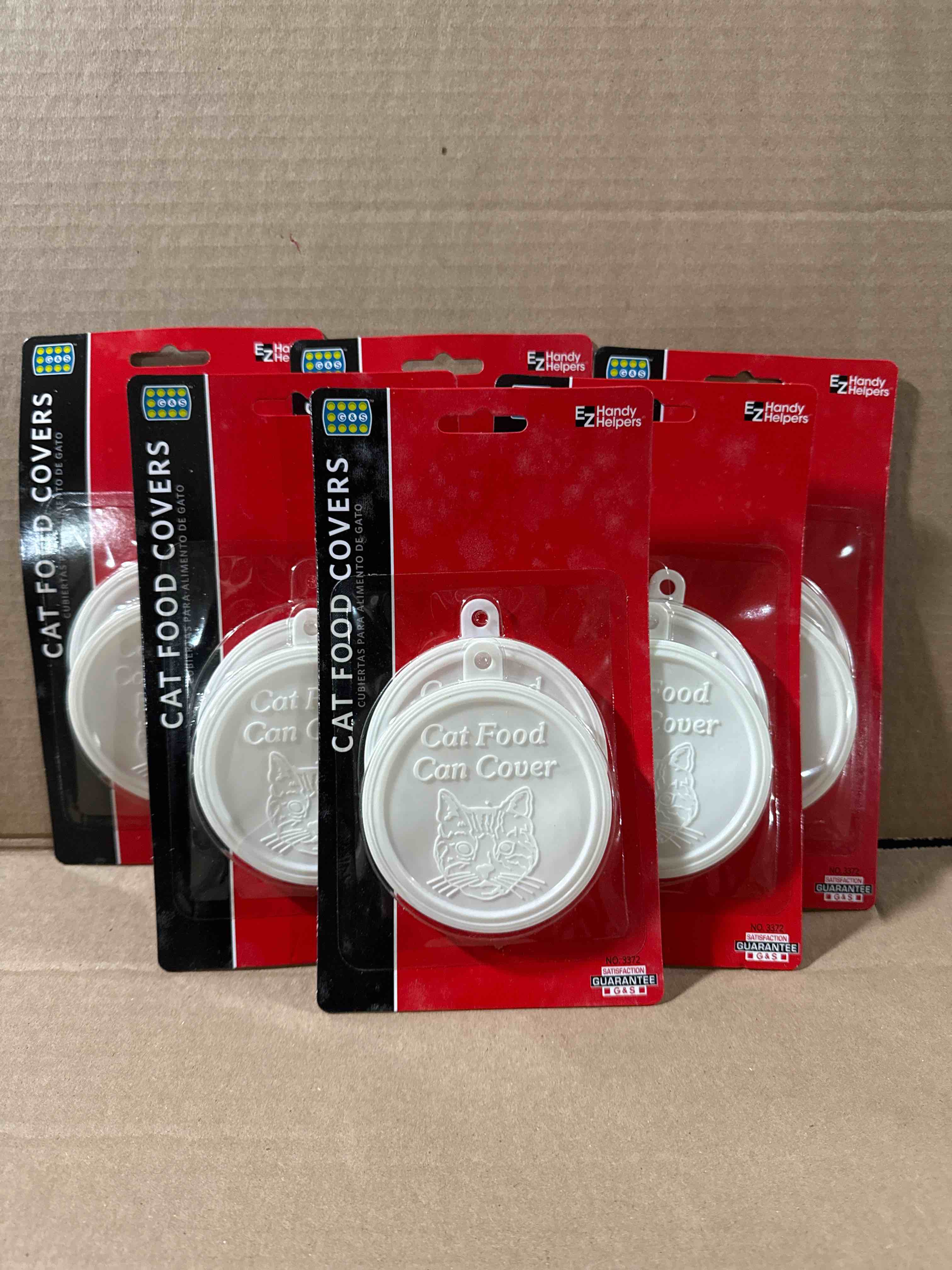 Pack of 6 Handy Helpers Can Cat Food Covers Set of 2