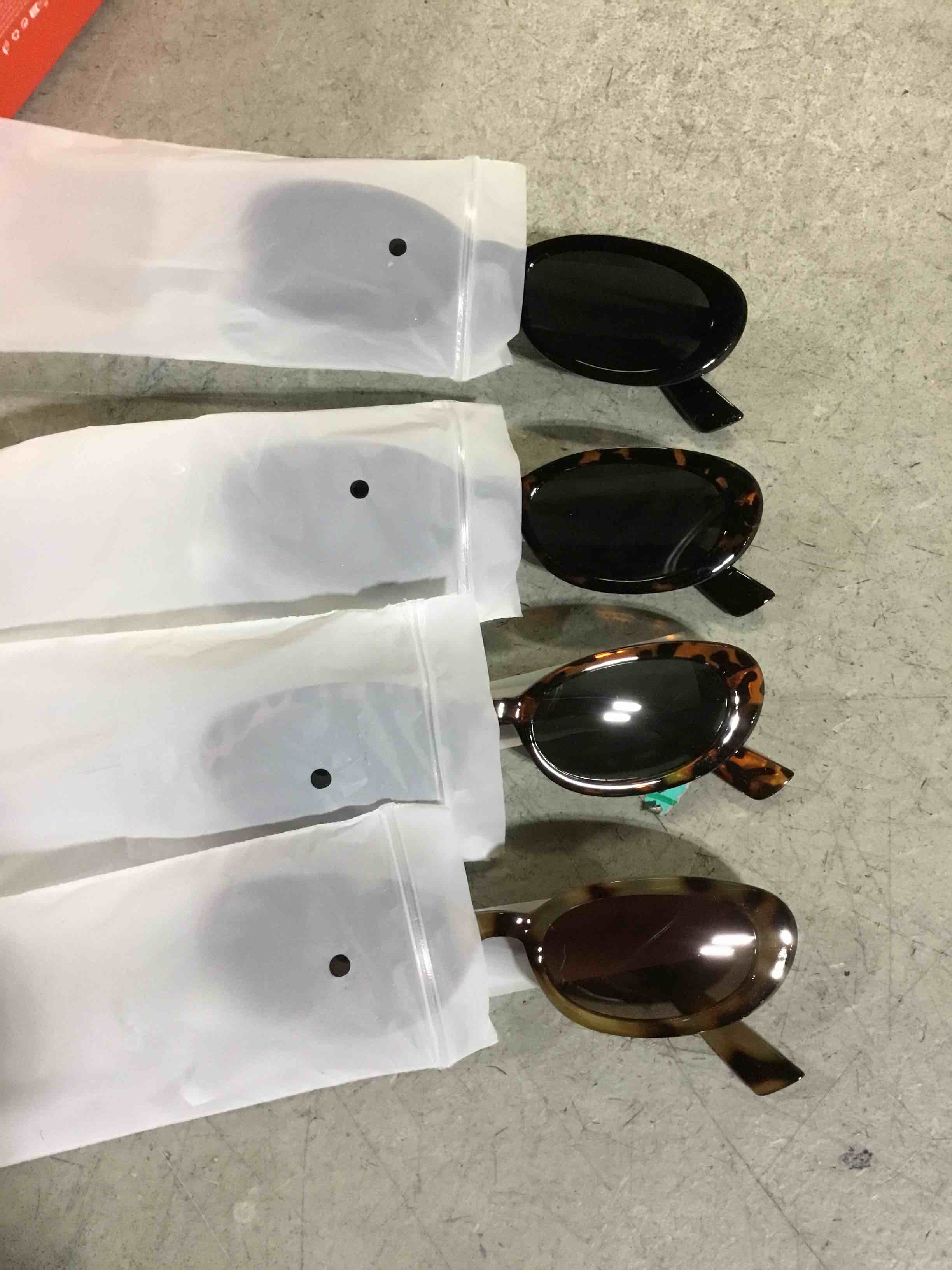 (SIMILAR) Retro Oval Cat Eye Sunglasses for Women Y2k Designer Trendy Narrow Shades UV protection Sun Glasses