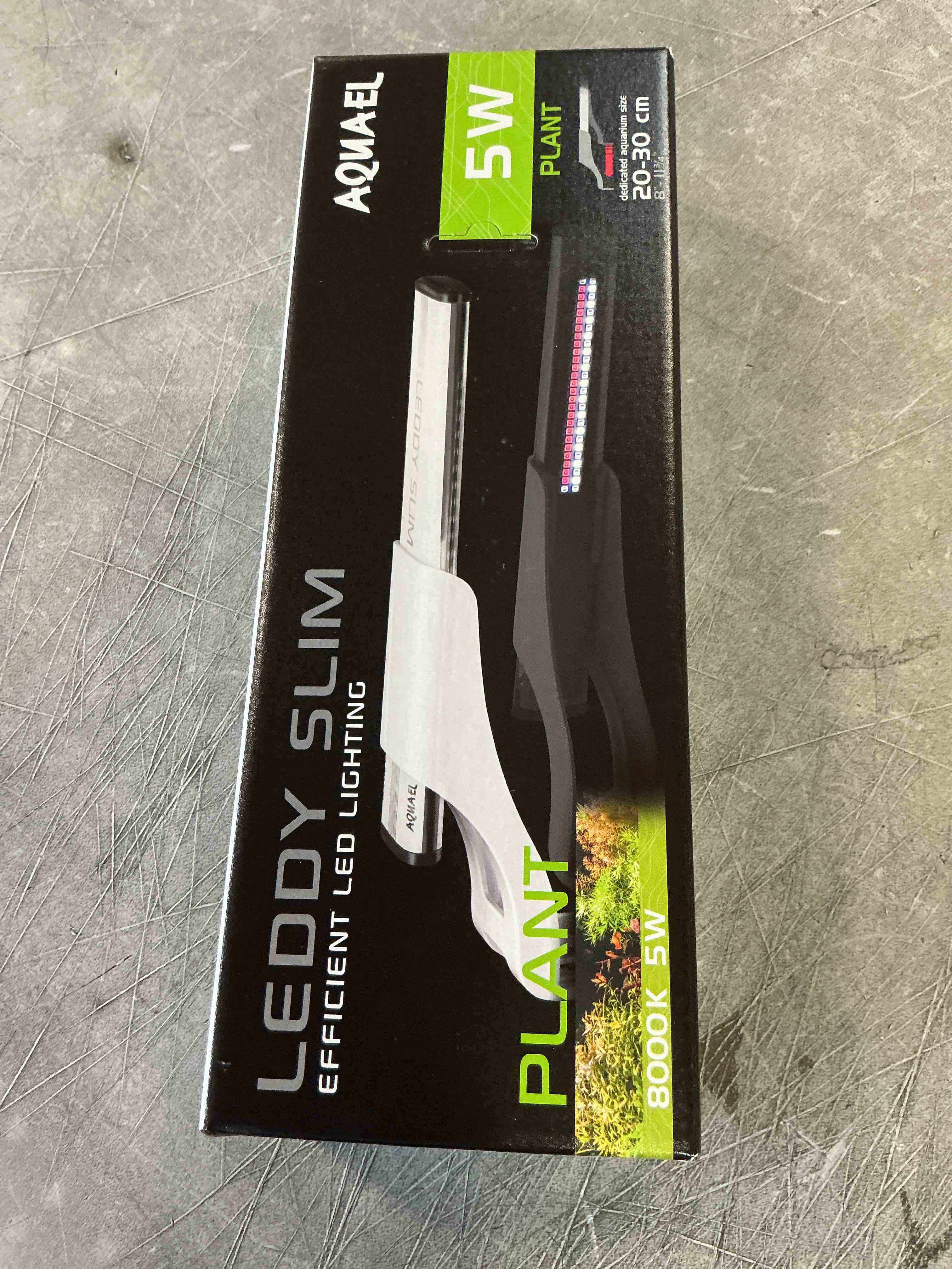Condition photo showing New/Like New for Aquael Leddy Slim Sunny Premium Aquarium Light Black  5W 8 -11.75