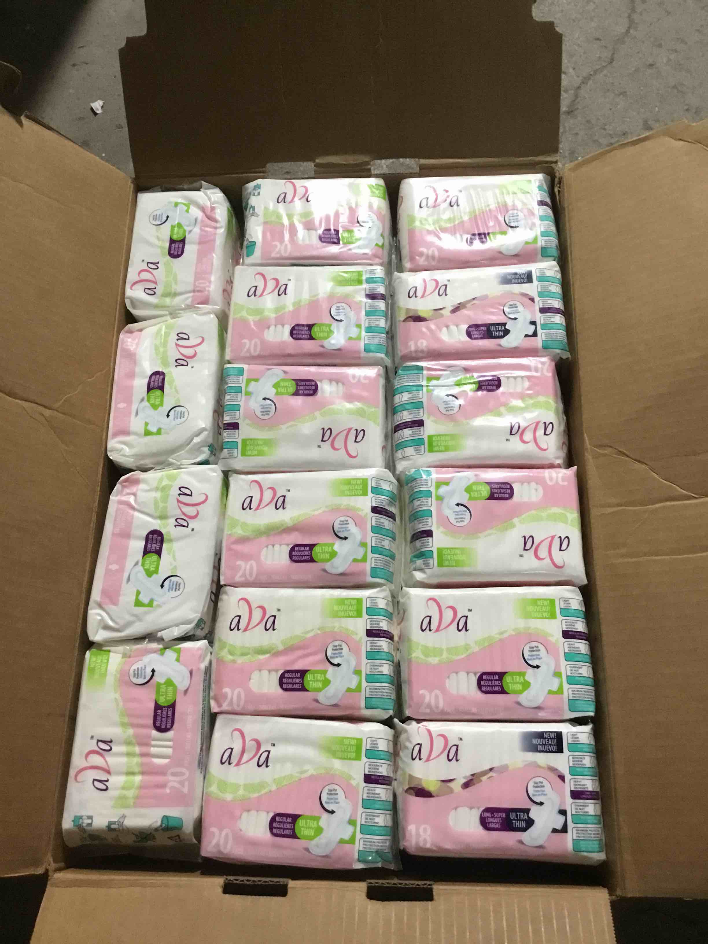 box lot of miscellaneous items 