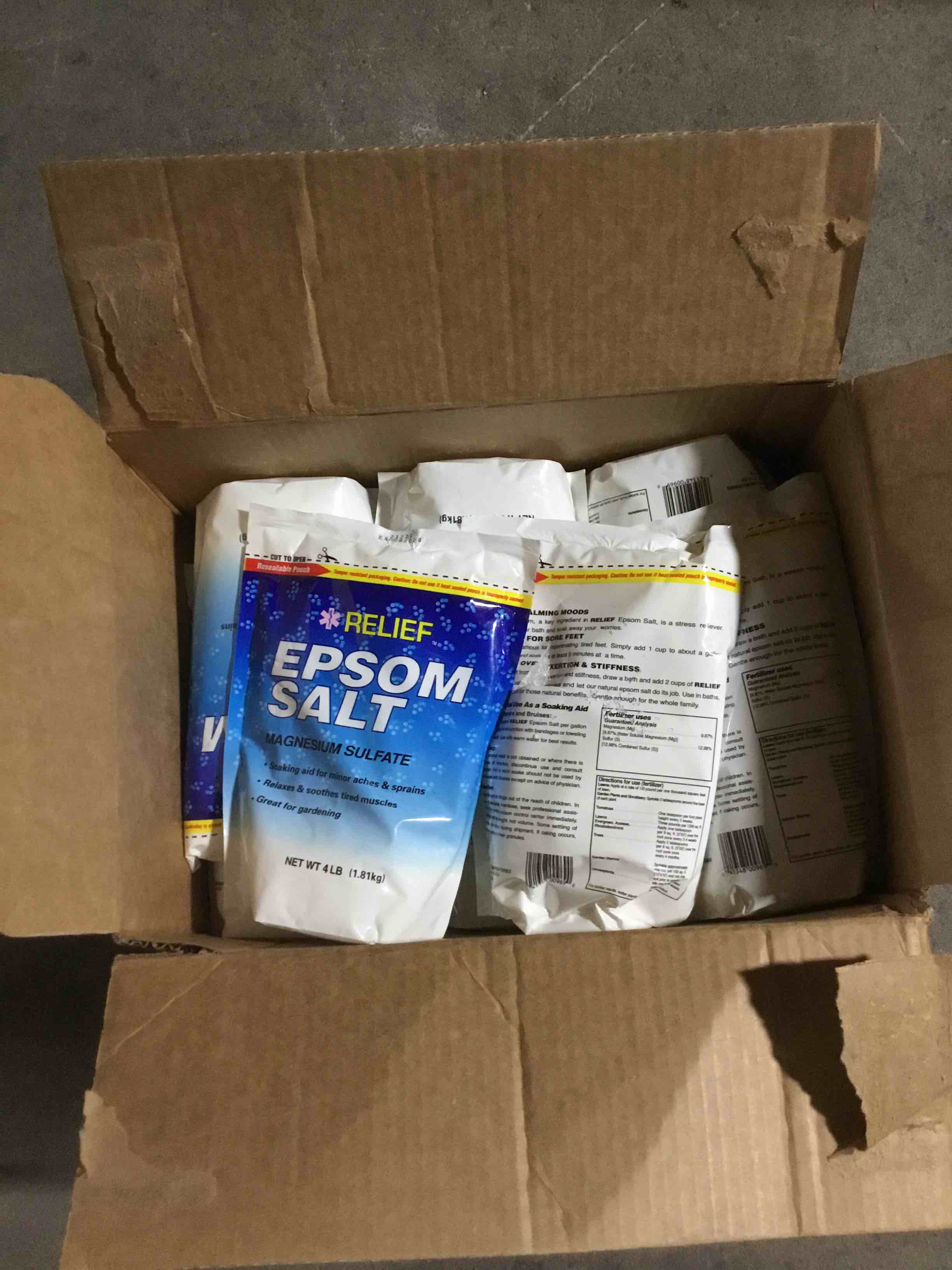 box lot of miscellaneous items 