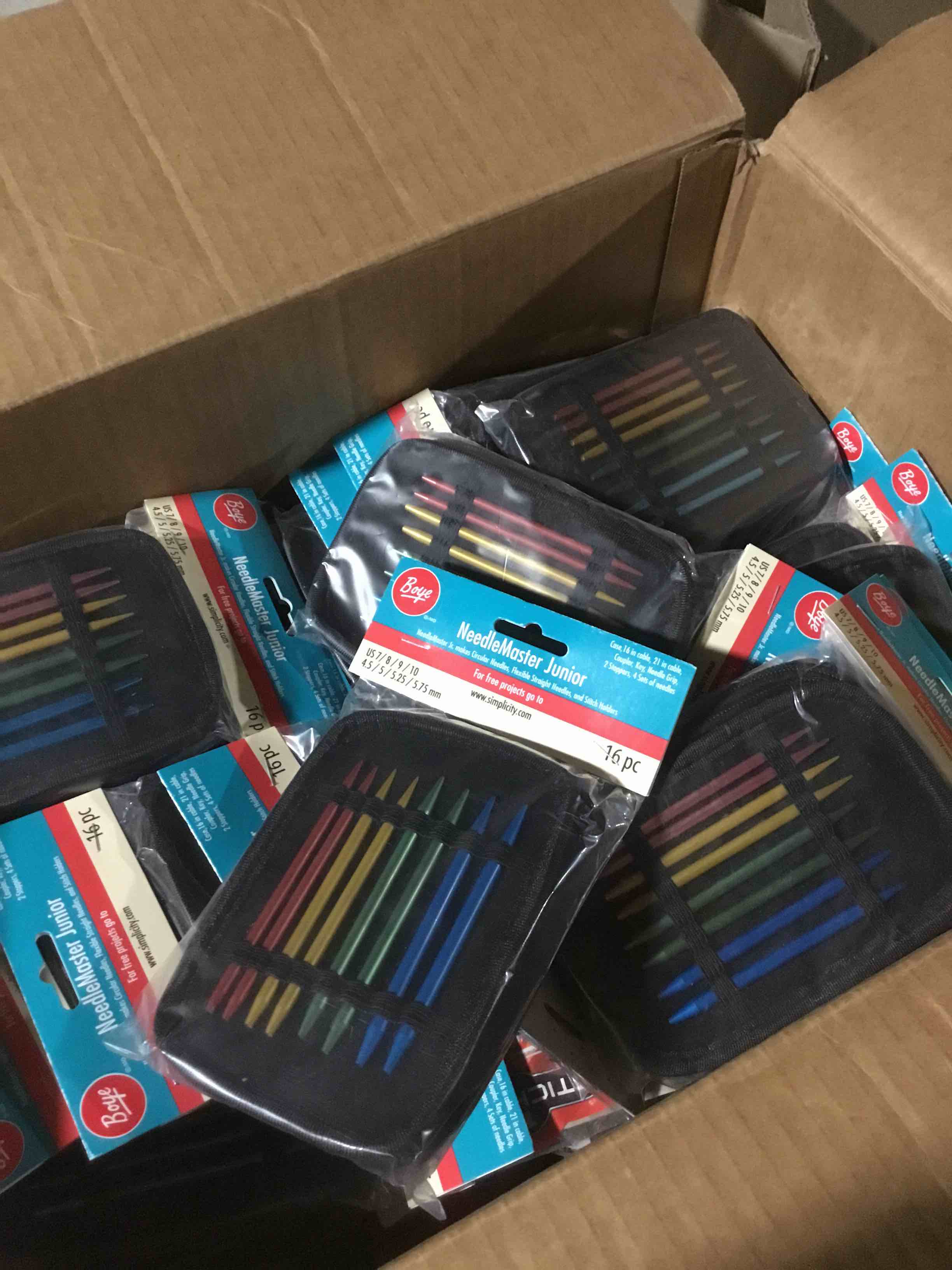 box lot of miscellaneous items