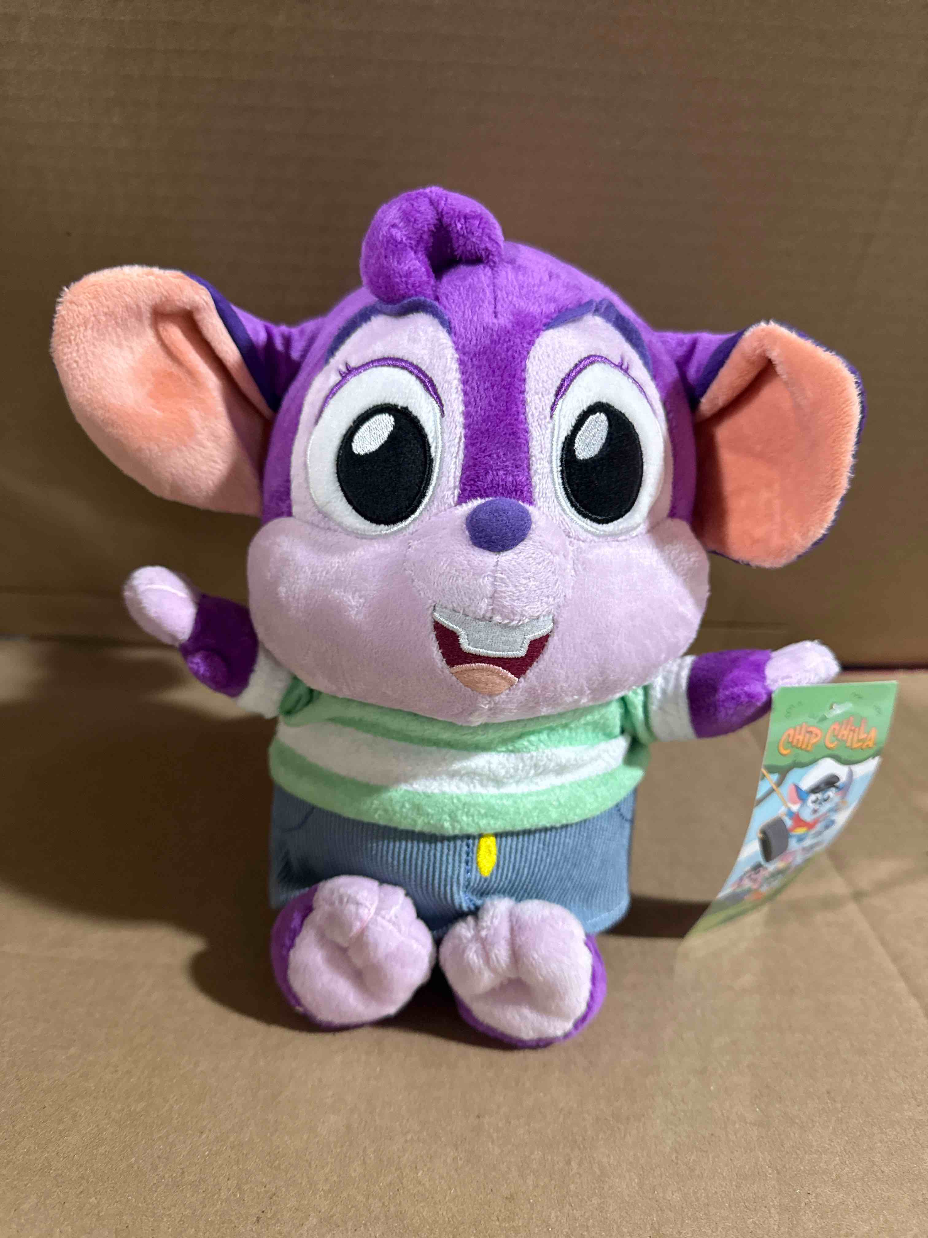 chip chilla Charla plush toy 
