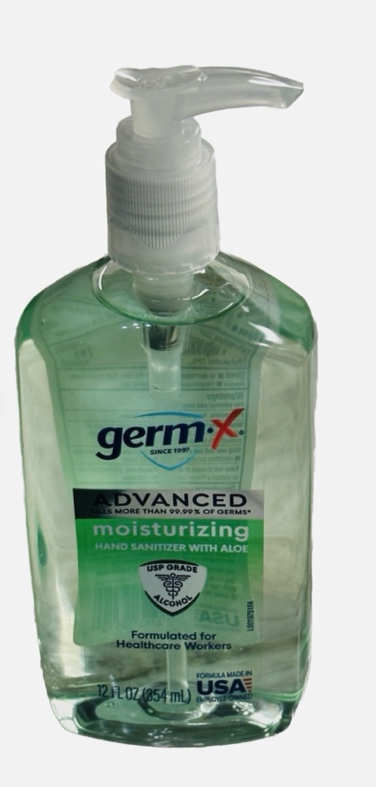 Germ-X Advanced Moisturizing Hand Sanitizer Aloe 12 fl oz (3 pack)