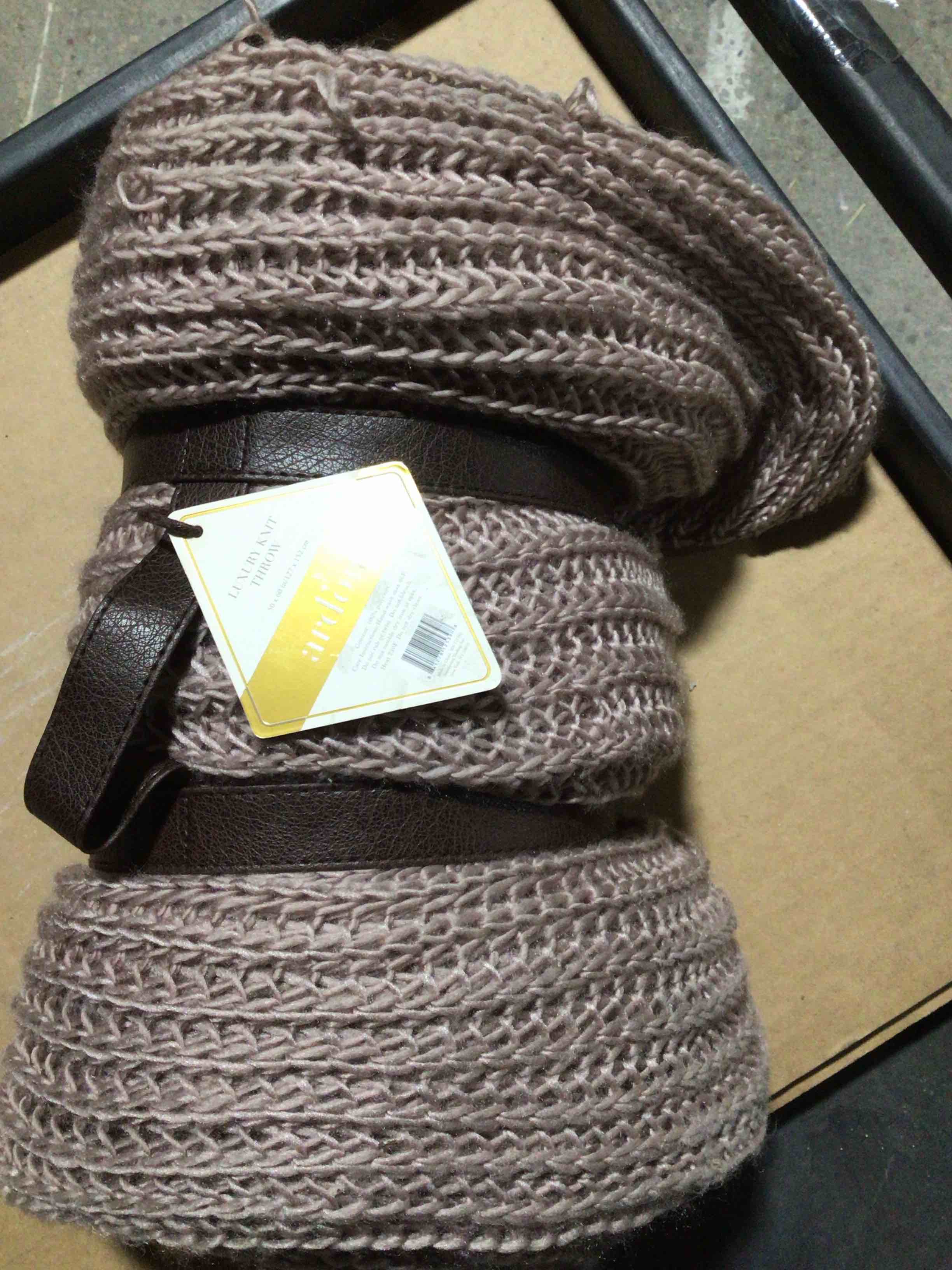 Luxury Knit Throw 50 x 60 in