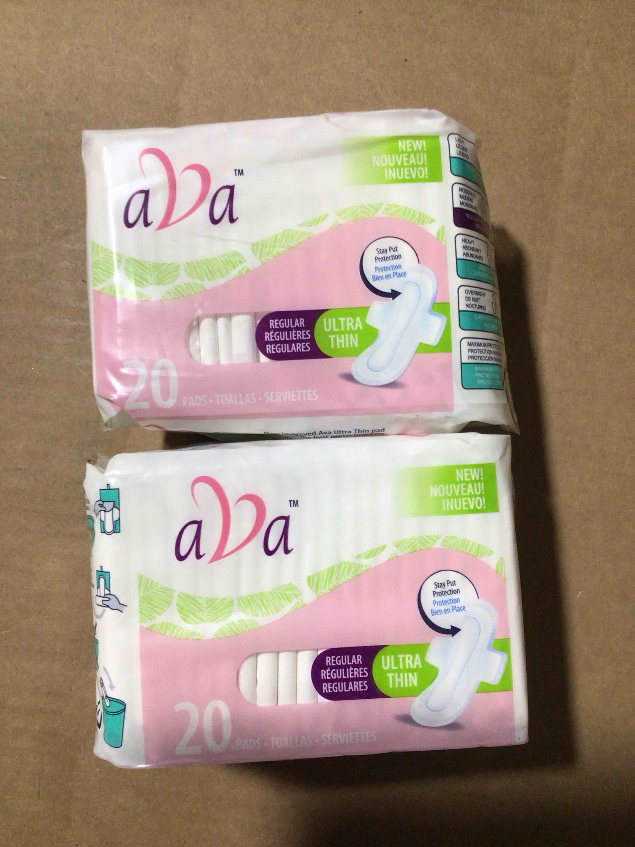 Condition photo showing New/Like New for Pack of 2 pc aVa Sanitary Napkin 