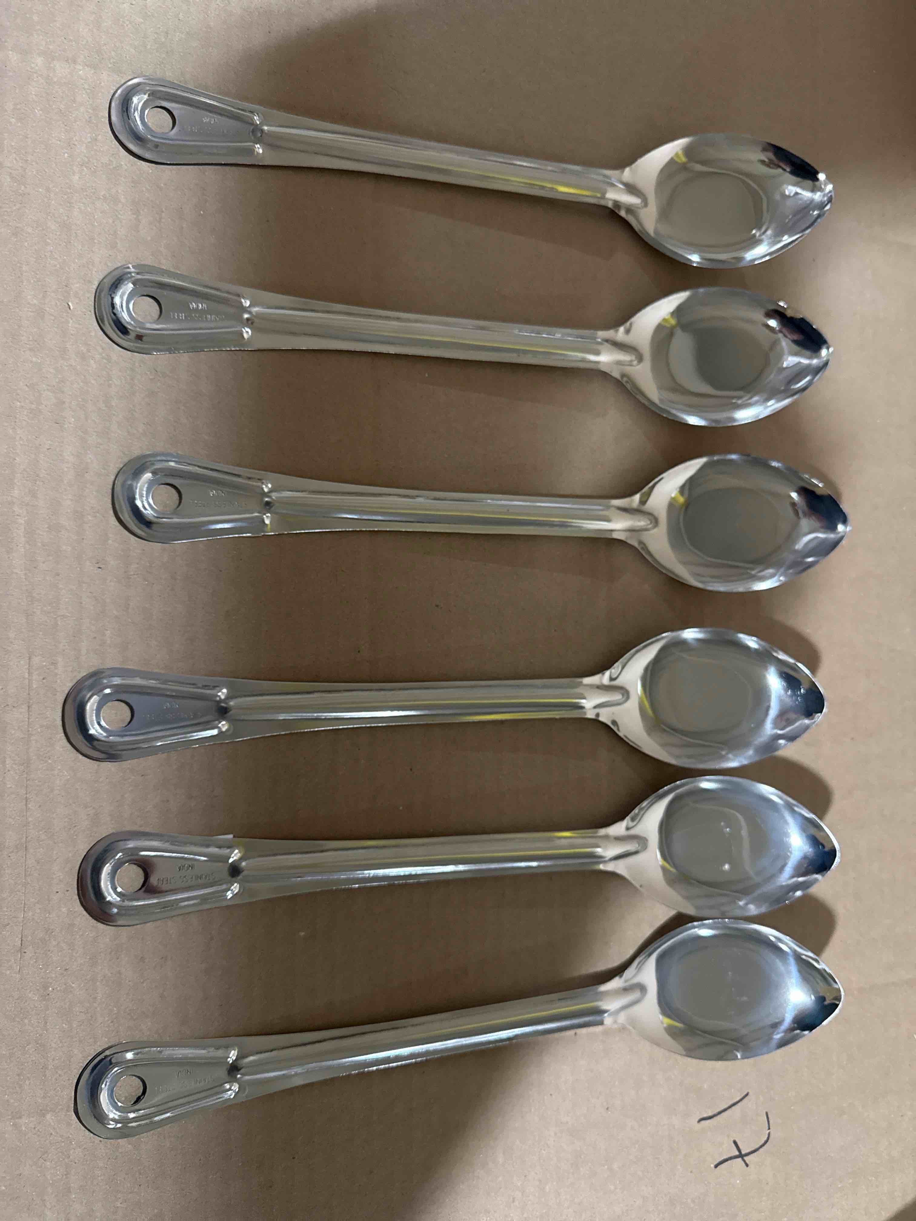 case of 6 basting spoons