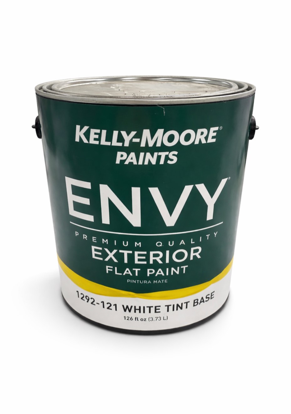 Kelly More Envy Exterior Flat Paint White 1 Gallon 