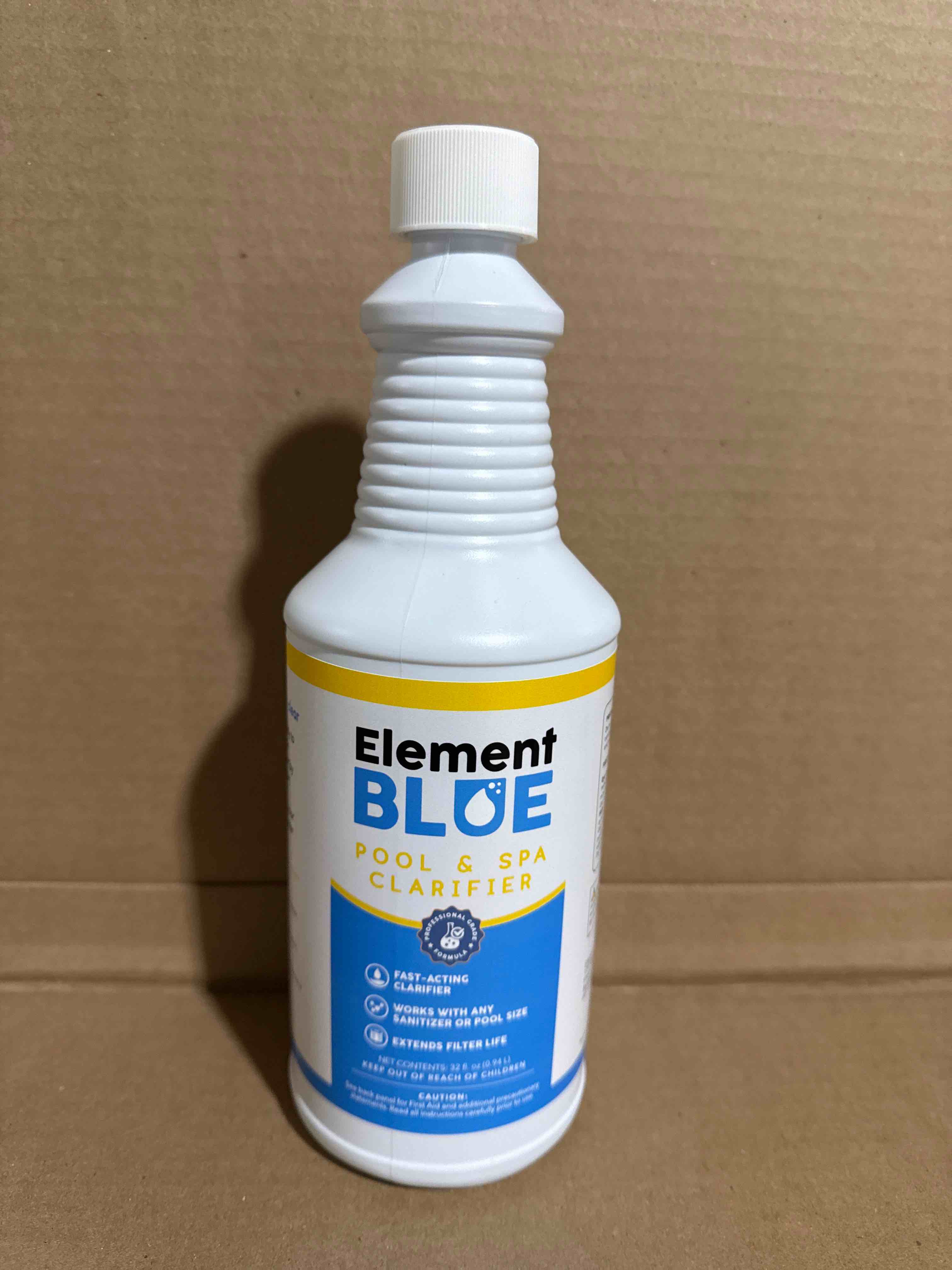 Element Blue pool and spa clarifier 