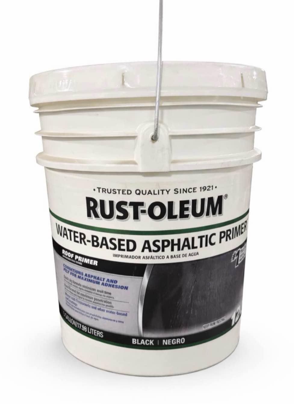 rust-oleum water based asphaltic primer black 4.75 gallon