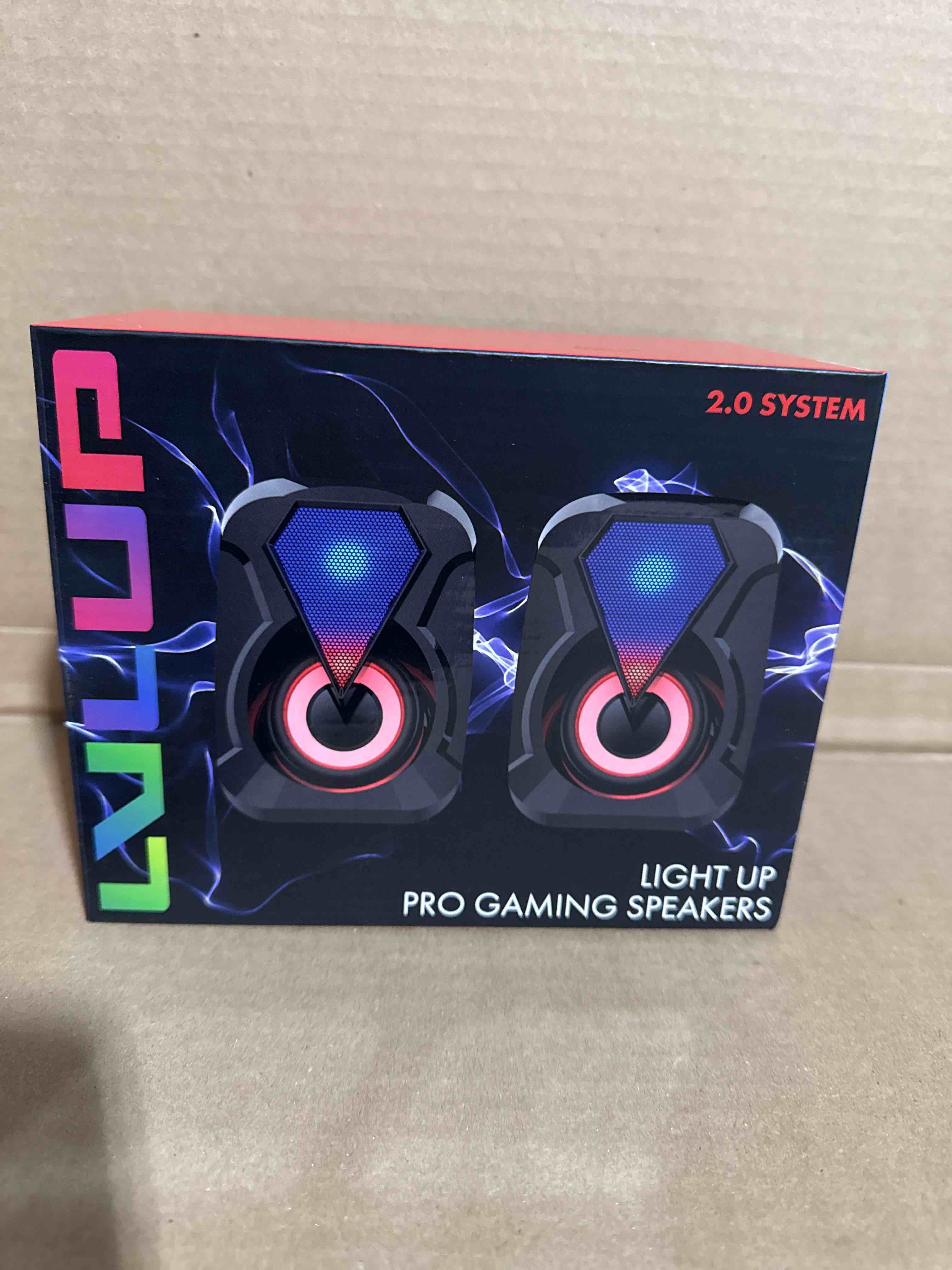 light up pro gaming speakers