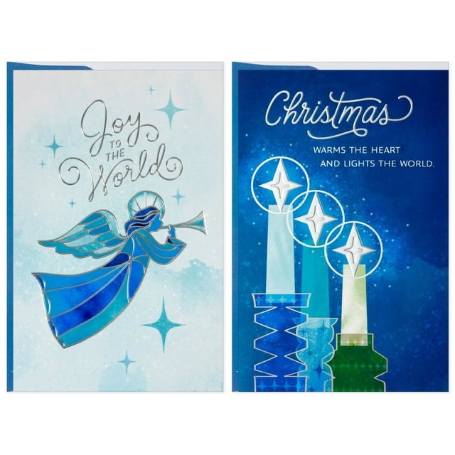 hallmark assorted holiday christmas cards, 35 pk.