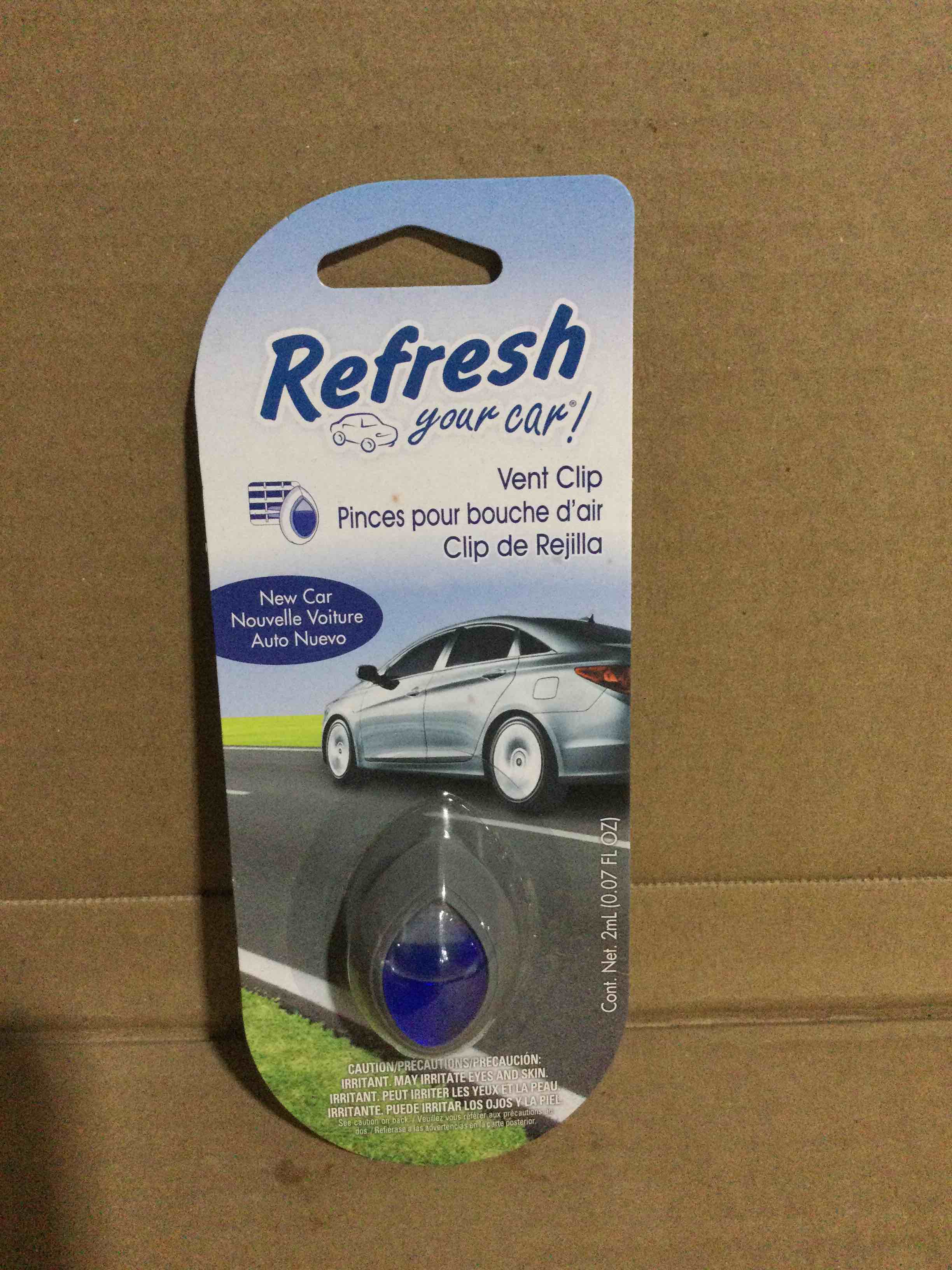 Condition photo showing New/Like New for Refresh Your Car Mini Odor Diffuser Vent Clip, New Car Smell