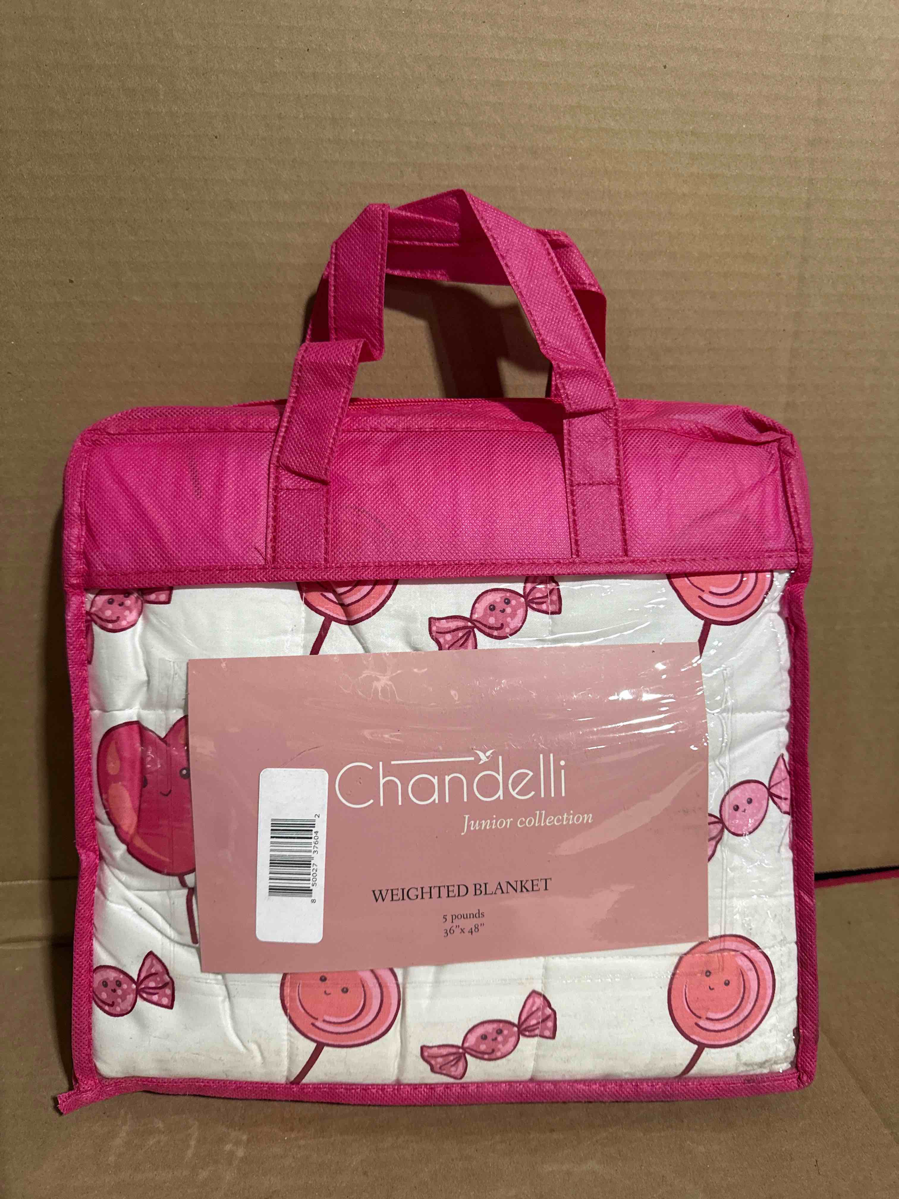 Condition photo showing New/Like New for Chandelli Junior Collection Weighted Blanket , 5 Pounds 36” x 48” 