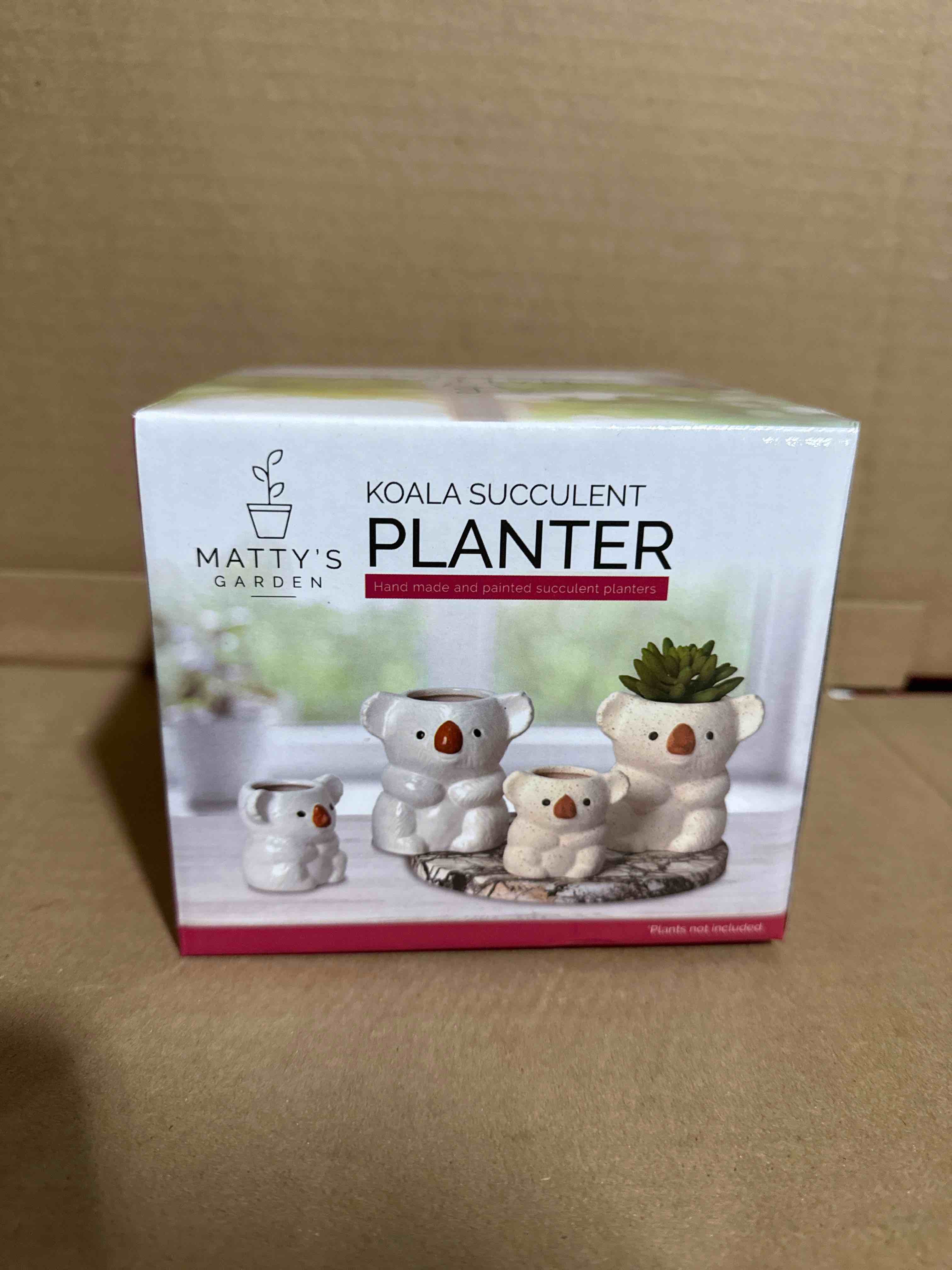 Condition photo showing New/Like New for Mattys Garden Koala Succulent Planter