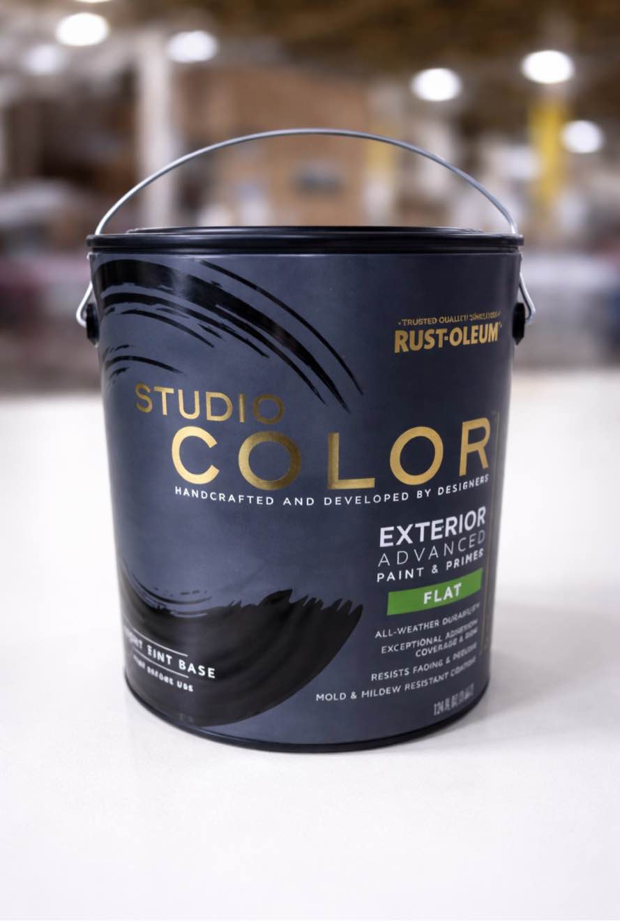 rust oleum, studio color light tint Base flat 1 gal 