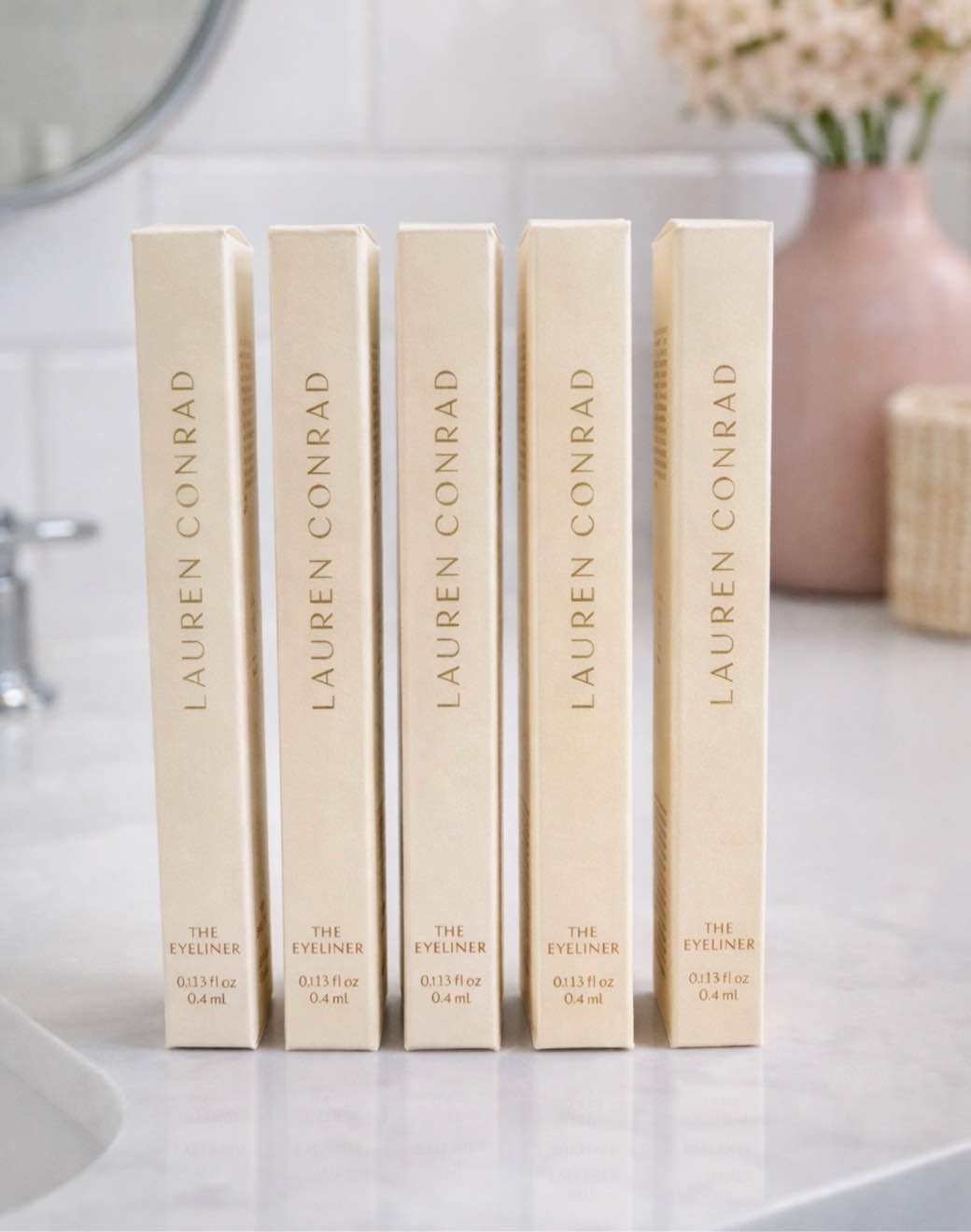 Set of 5 Lauren Conrad Beauty The Liquid Eyeliner, Black