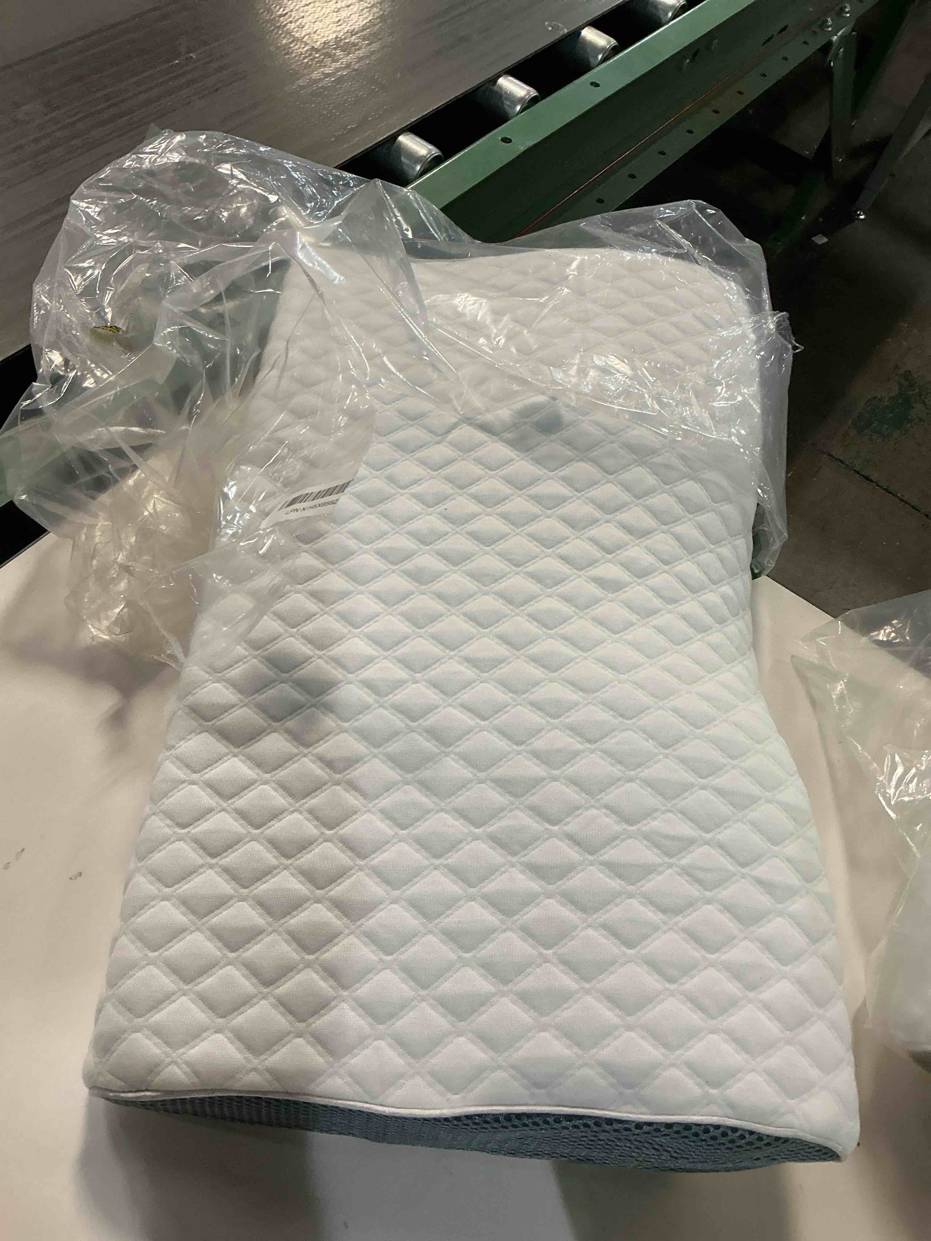 Condition photo showing As Is for Sealy Specialty Medium Memory foam Bed Pillow