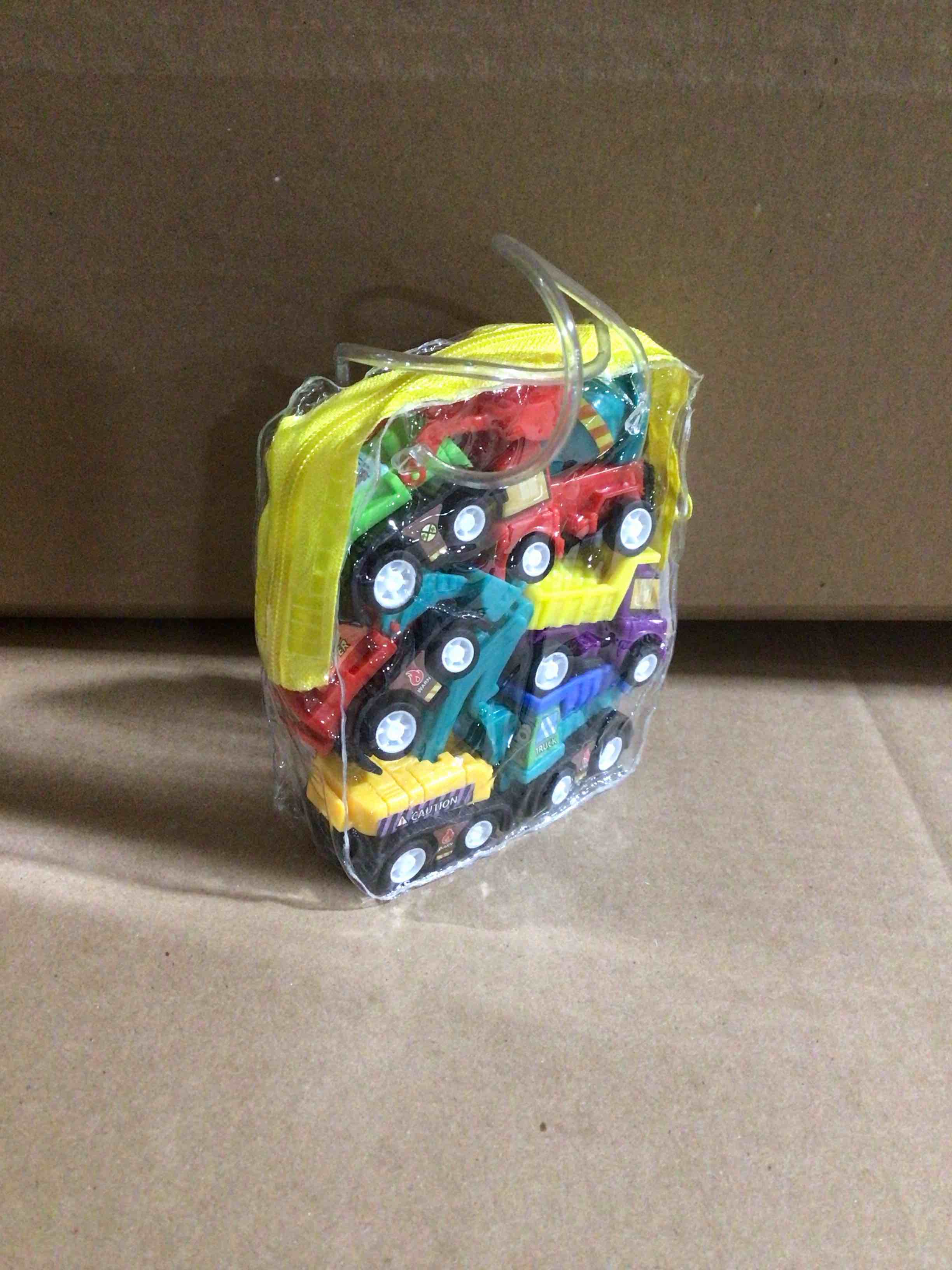 Condition photo showing Brand New for 6 Mini Construction Trucks in Case