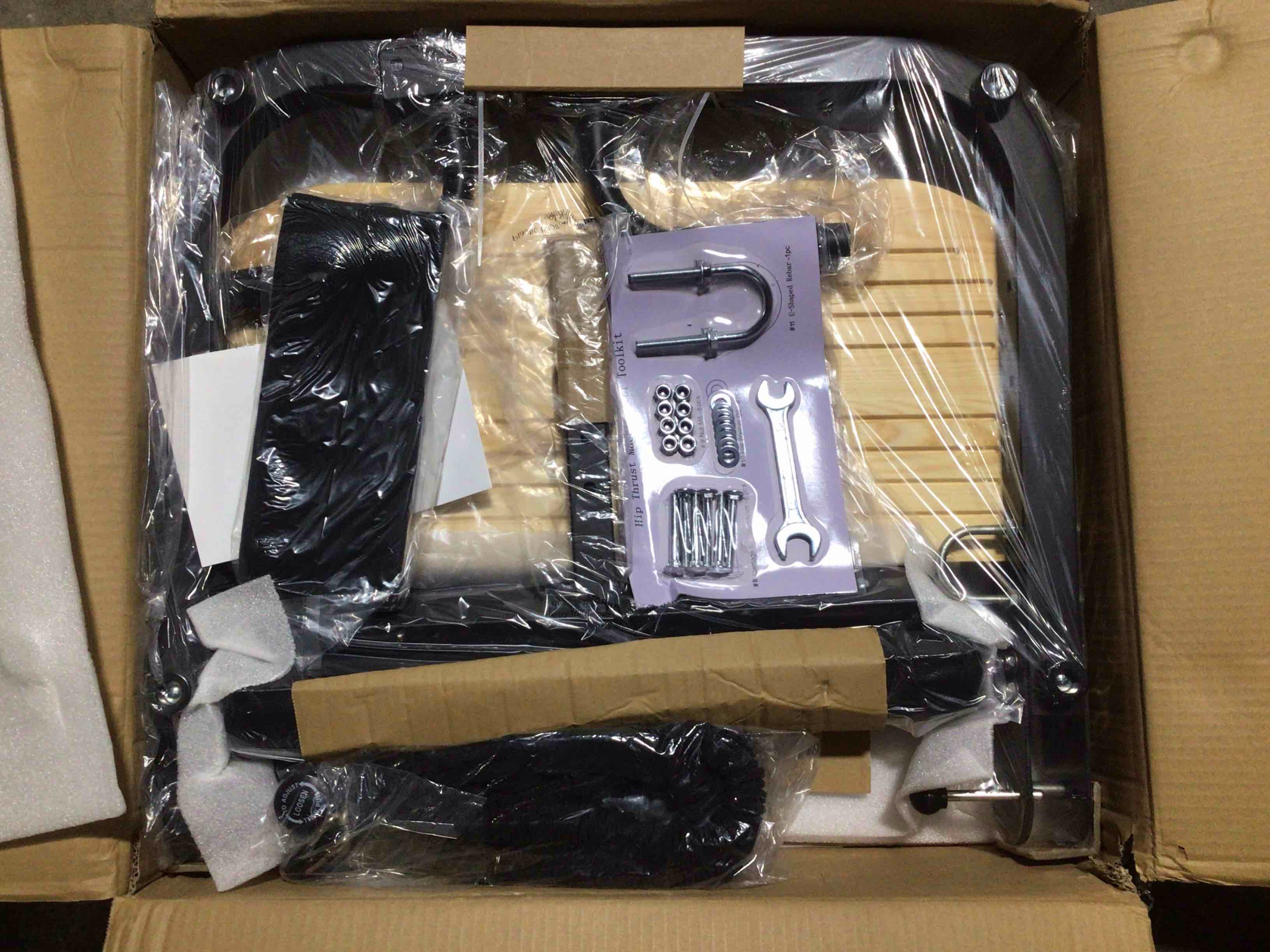 Condition photo showing Brand New for Lifepro Hip Thrust Machine – Adjustable Glutes Workout Equipment for Home – GluteBlast Foldable Booty Builder, Sissy Squat Machine, Thrust Glute Bench, Home Gym Glute Workout