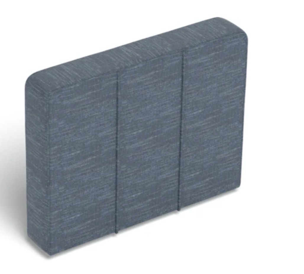 high end standard side seat cover vintage blue rained chenille