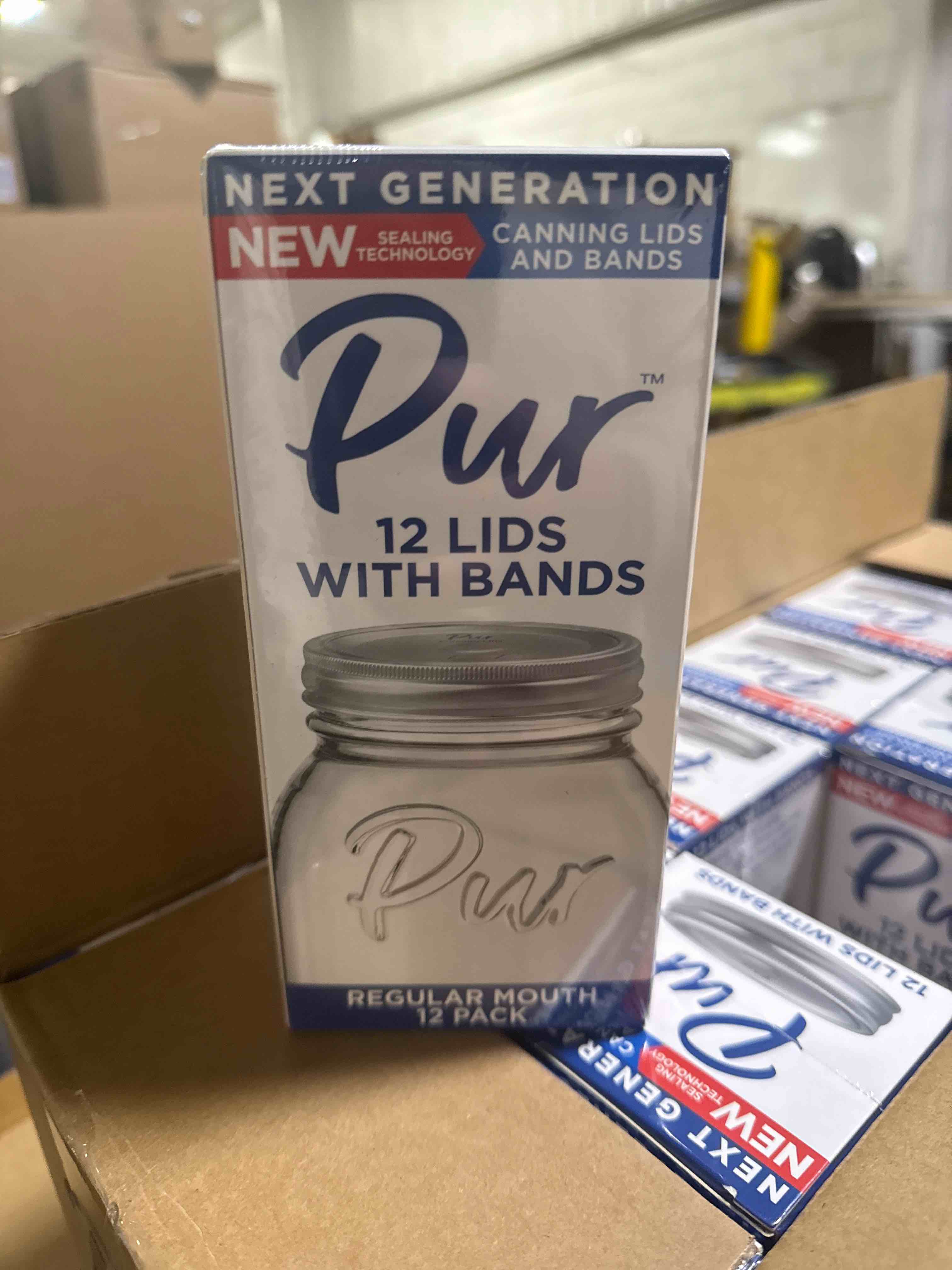 Condition photo showing Brand New for Pur 6028917 Regular Mouth Canning Lid & Band 