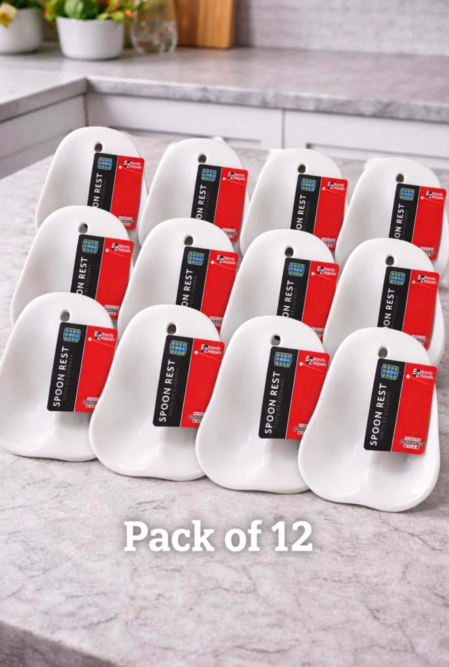 Pack of 12 Ez Handy Helpers Spoon Rest 