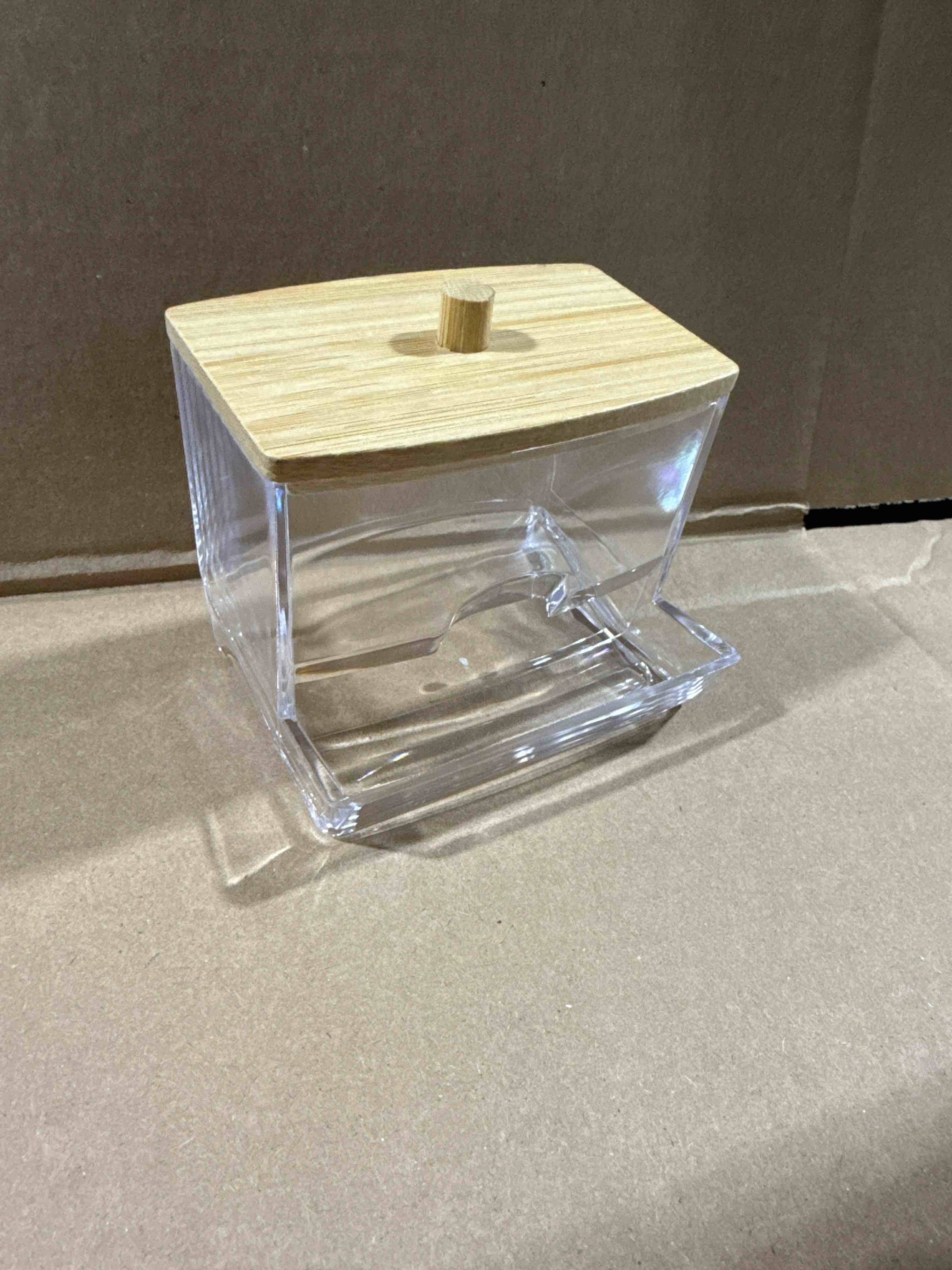 Condition photo showing New/Like New for Clear Cotton Swab Dispenser 