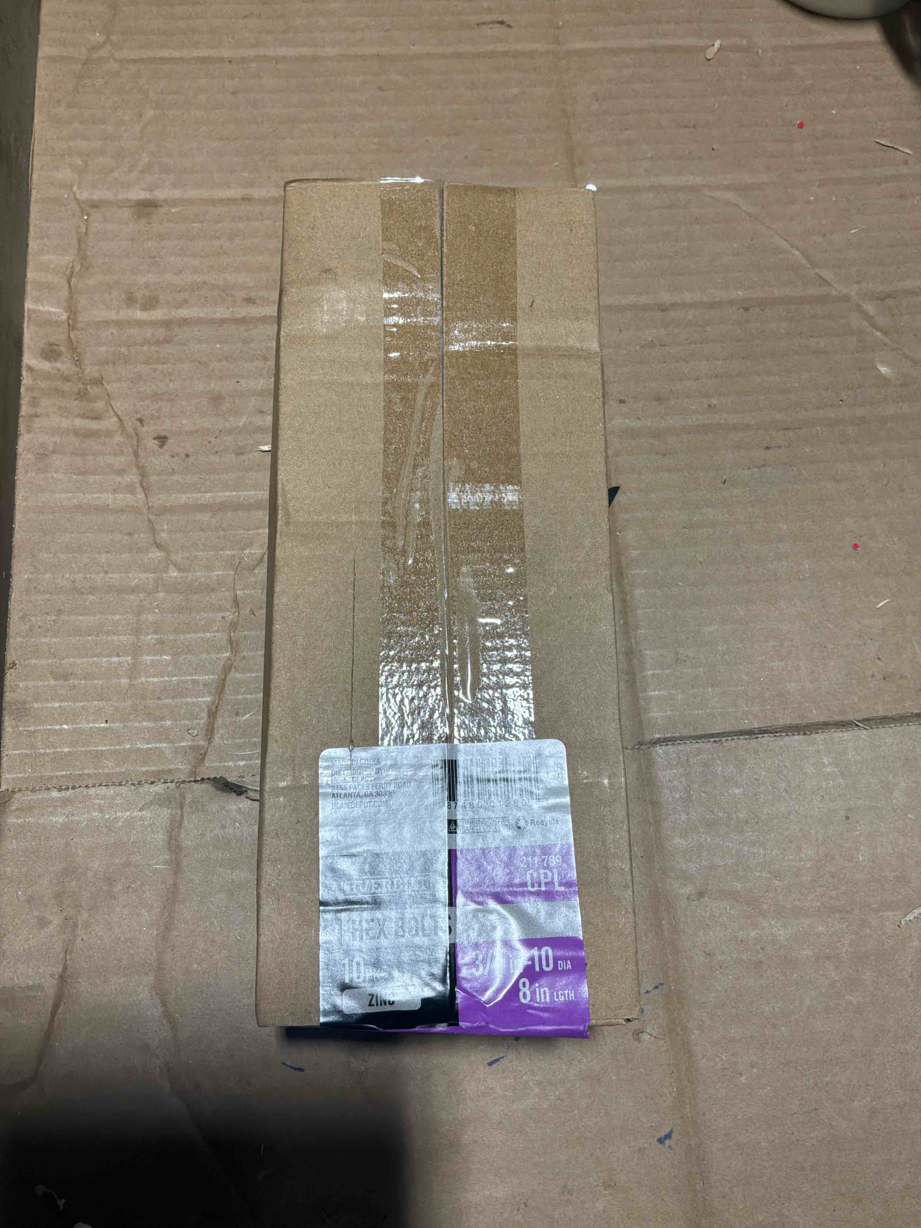 Condition photo showing New/Like New for 3/4 in.-10 x 8 in. Zinc Plated Hex Bolt