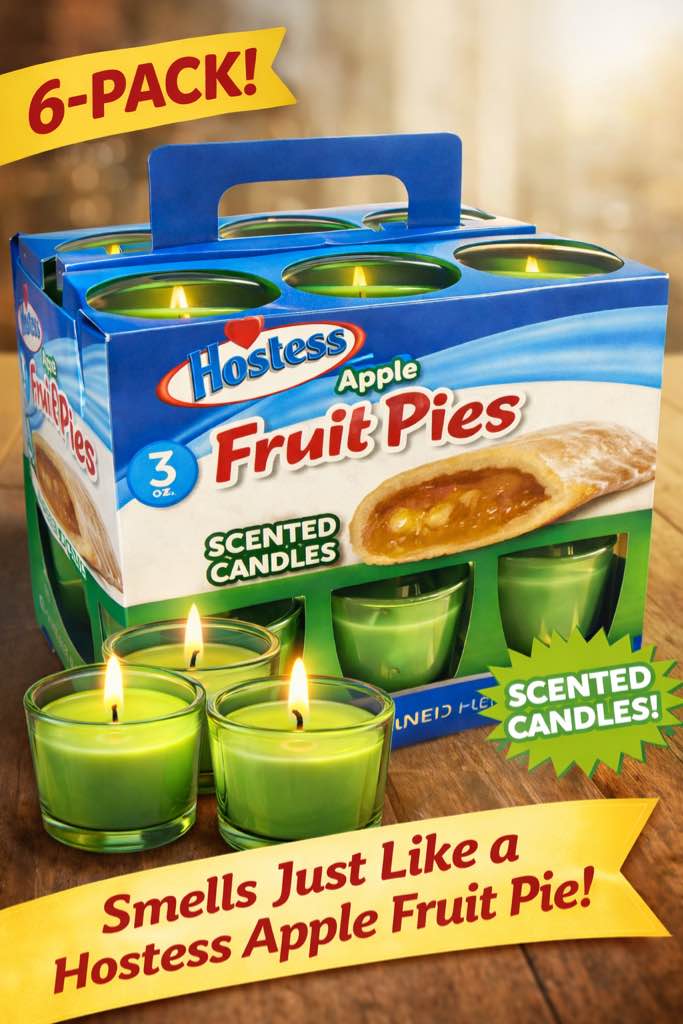 case of 6 Hostess Scented Candle bid per candle 