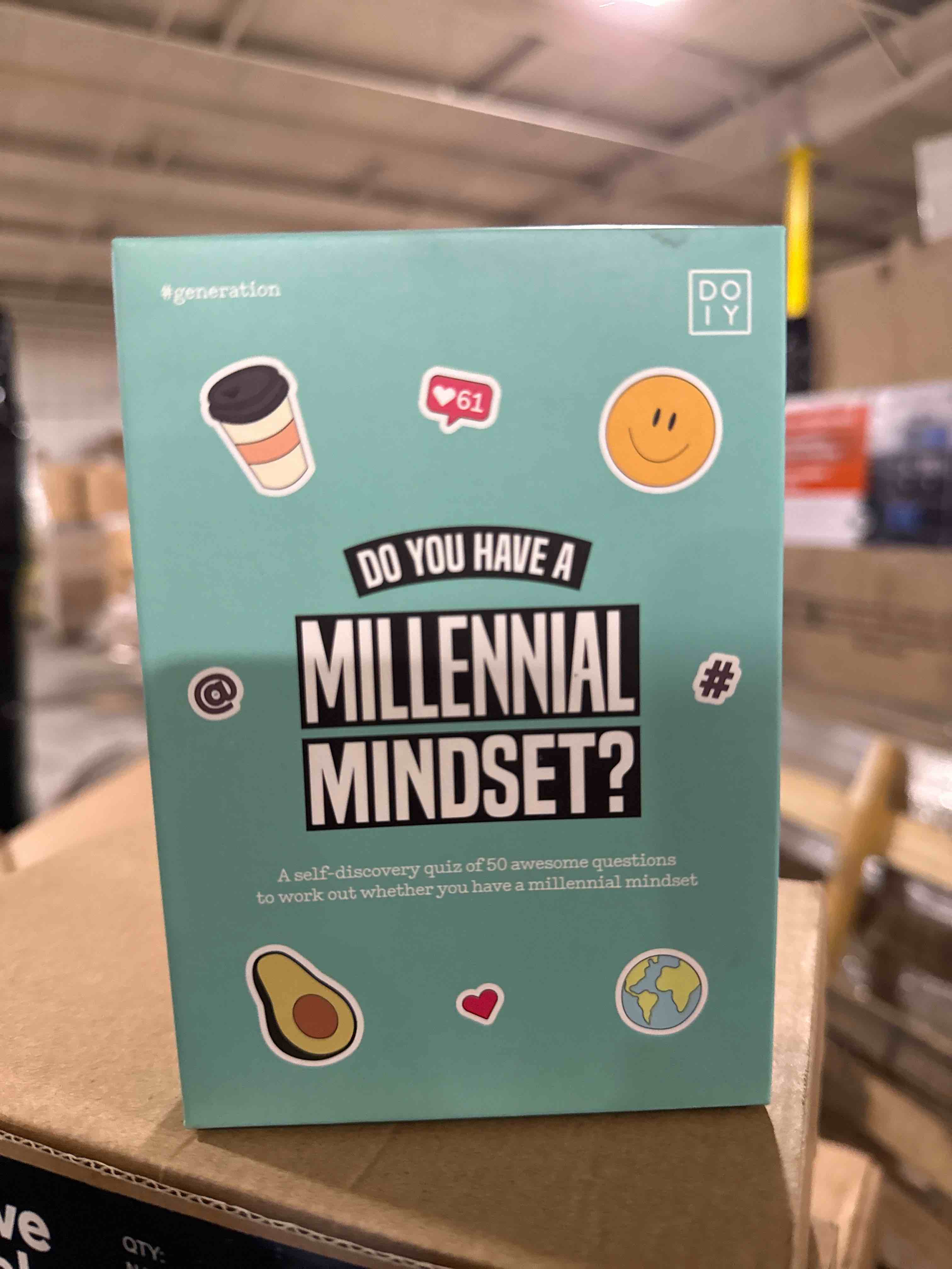 Condition photo showing New/Like New for do you have a millennial mindset quiz game?