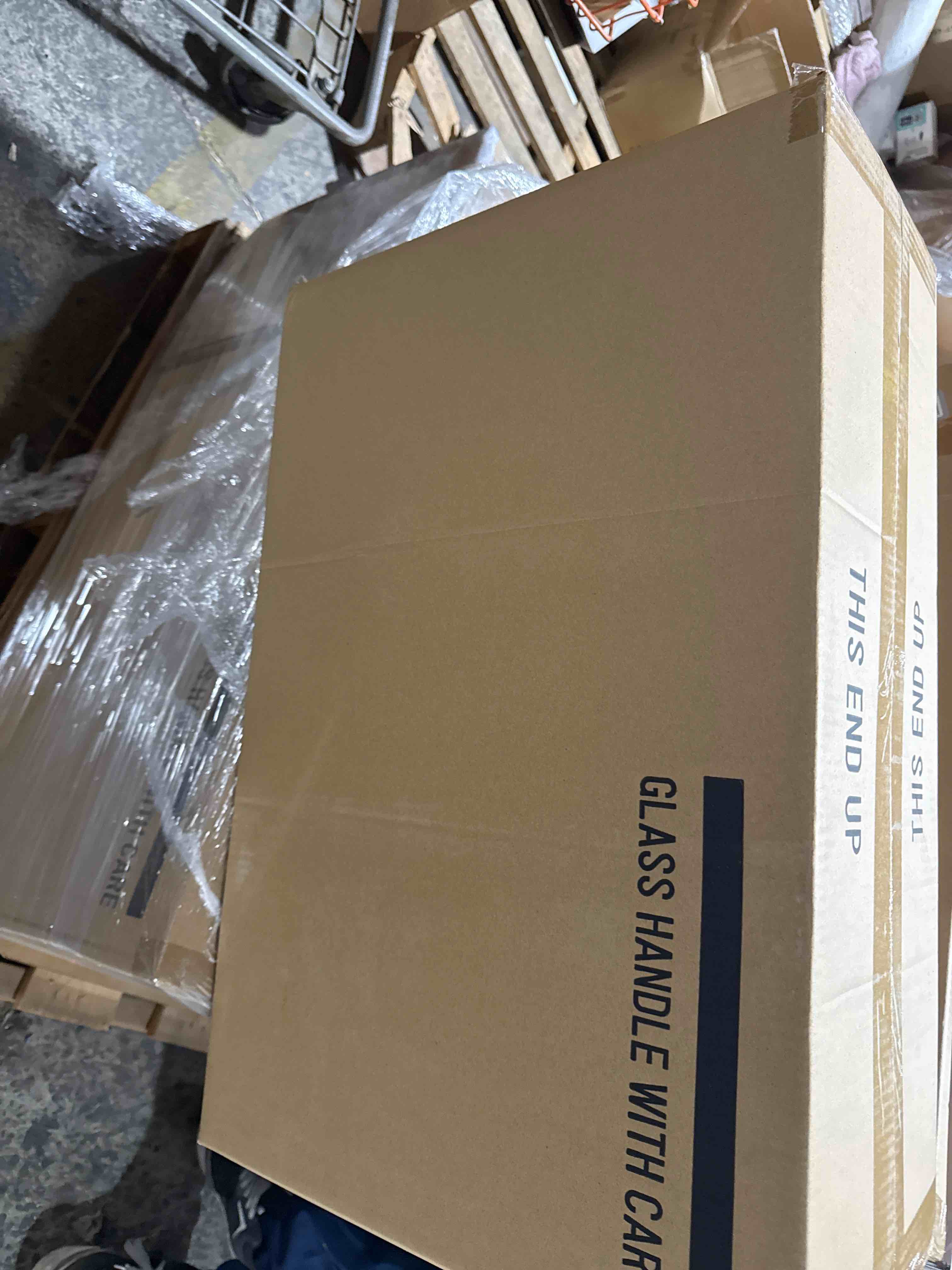 Condition photo showing Brand New for Kichler Lighting - Four Light Linear Chandelier - Chandelier Linear (Single) -