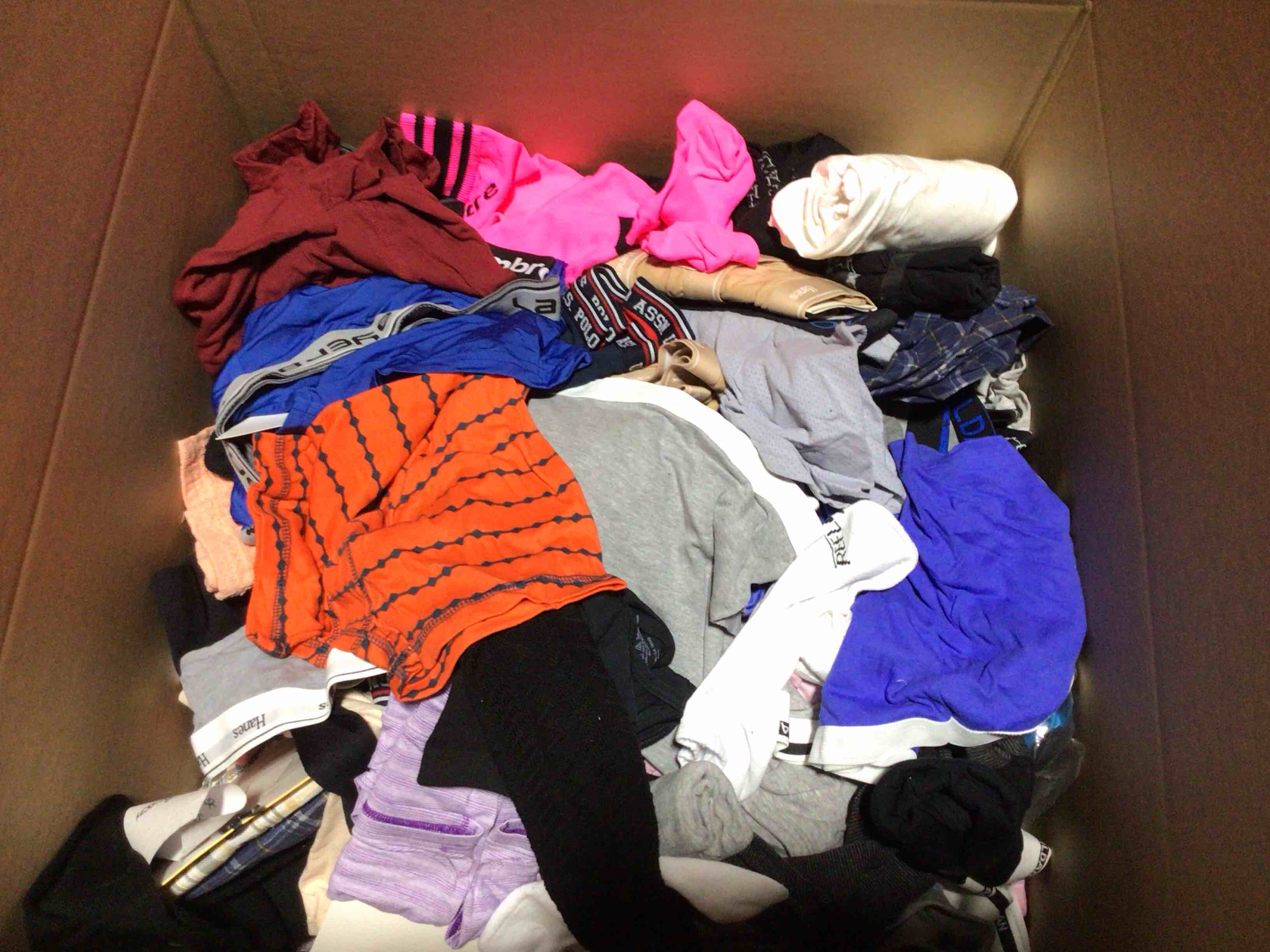 Box Lot of New Clothes underwear  (70pcs)