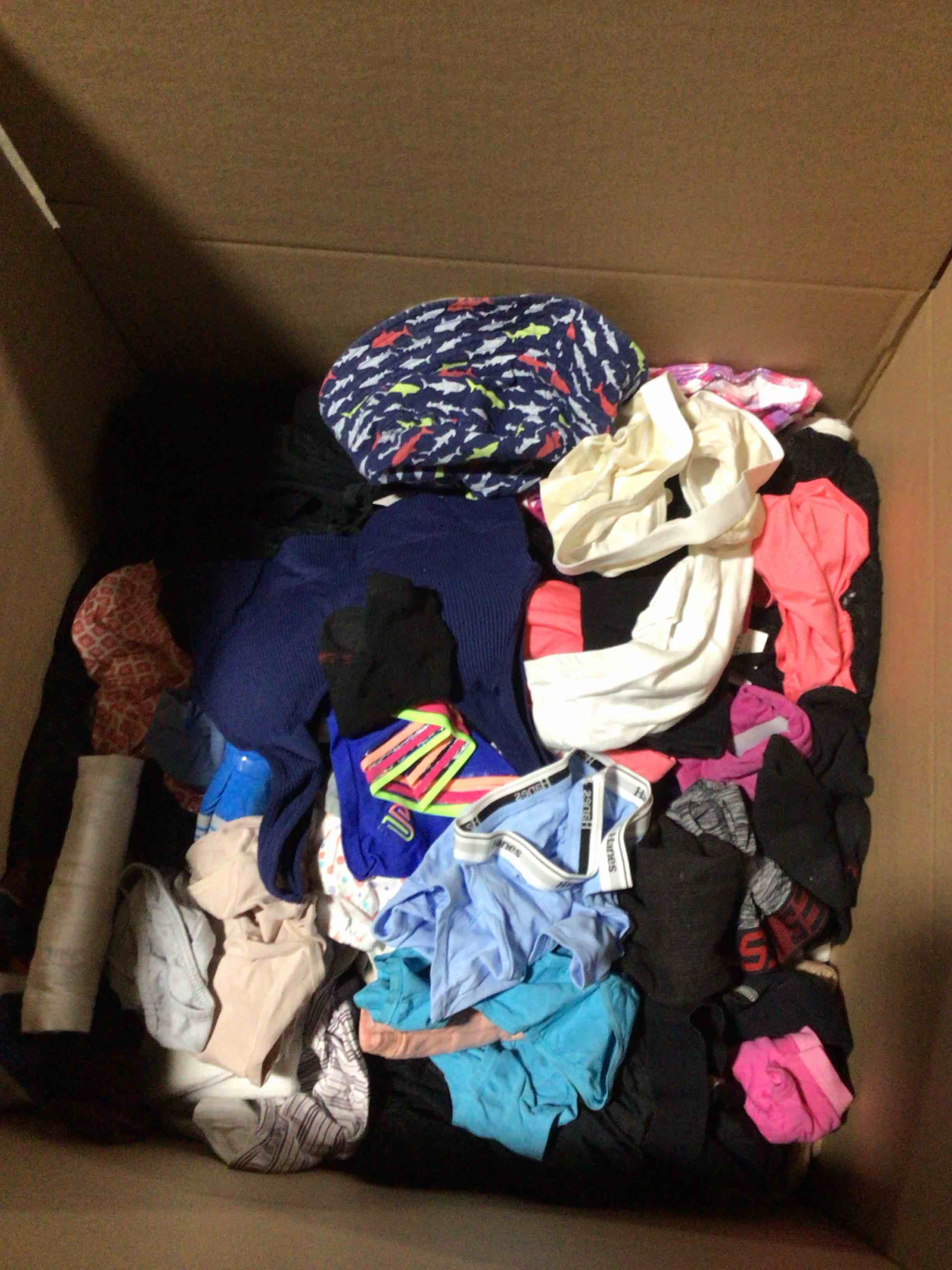 Condition photo showing New/Like New for Box Lot of New Clothes underwear(100pcs)