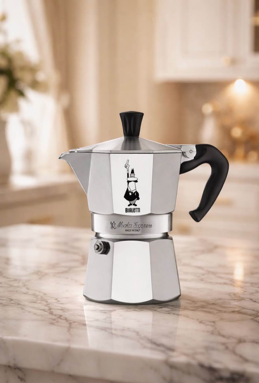 Moka Express 3 Cups Coffeemaker - 4.4 oz