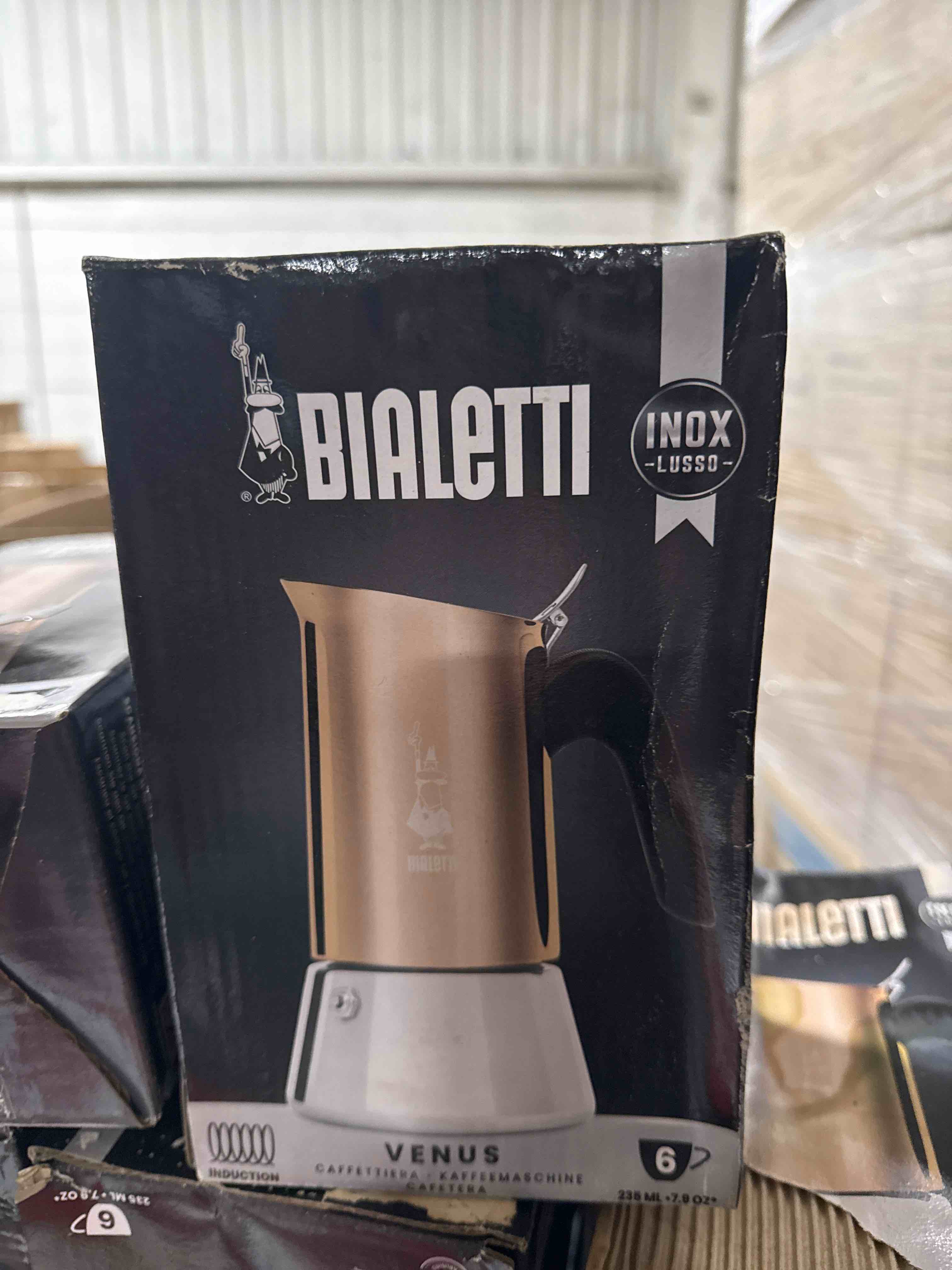 Condition photo showing Good Condition for Bialetti BI Venus 6 cup Copper CF303302CAD-006