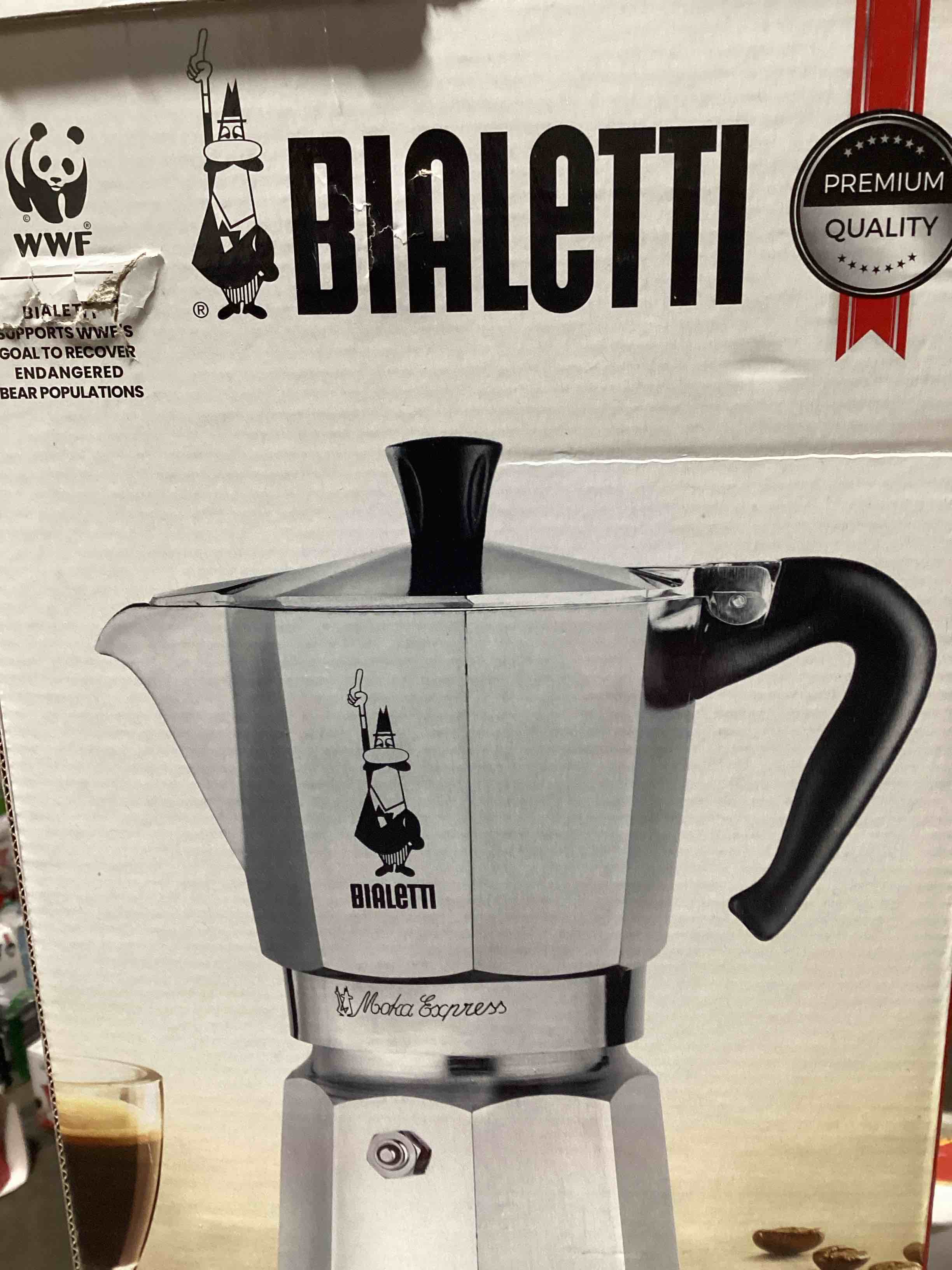 Condition photo showing Good Condition for Bialetti Moka Express 
