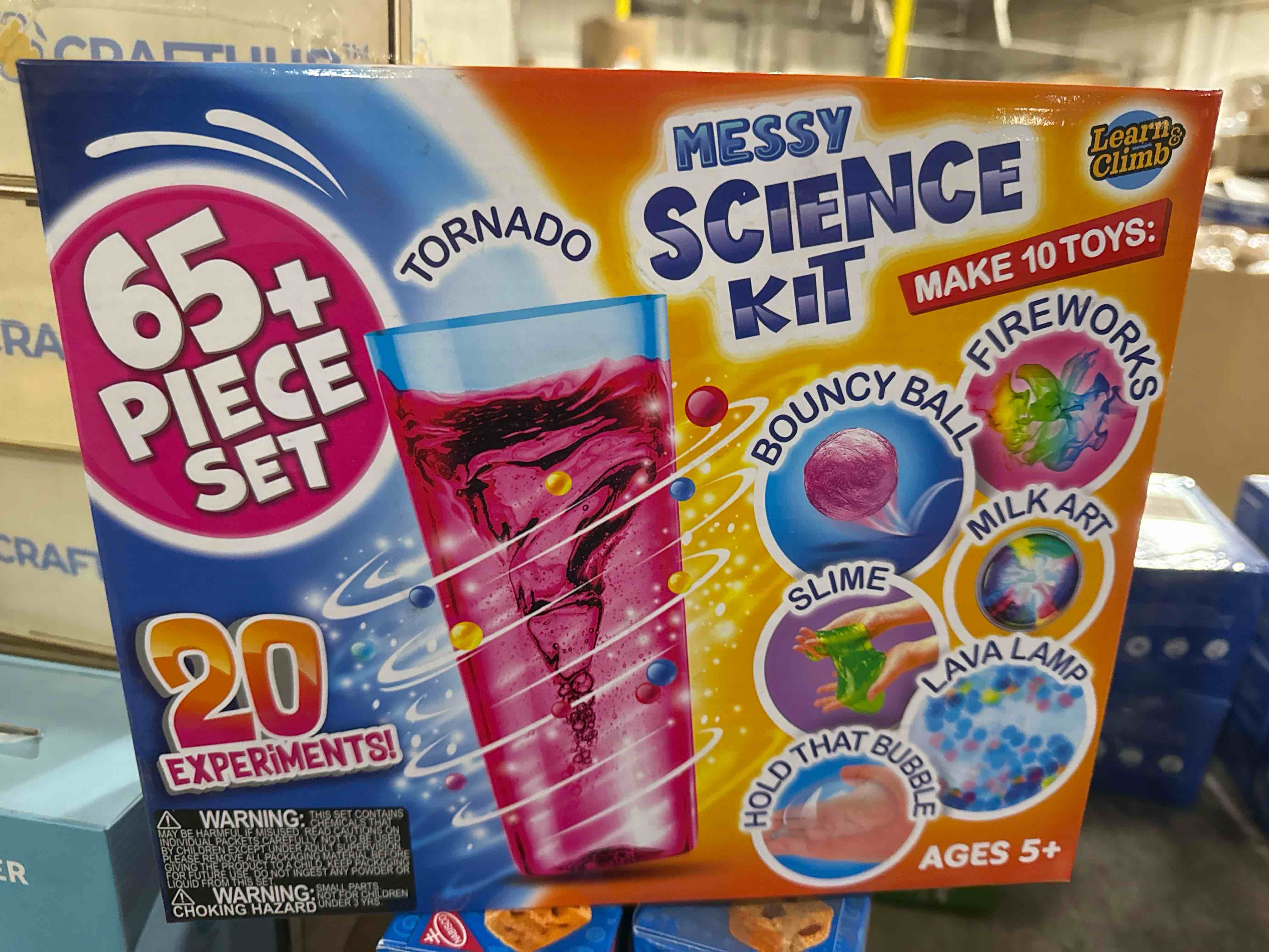 Condition photo showing Brand New for Kids Science Kit for Kids Ages 5+  Create Over 20 Fun Science Experiments!