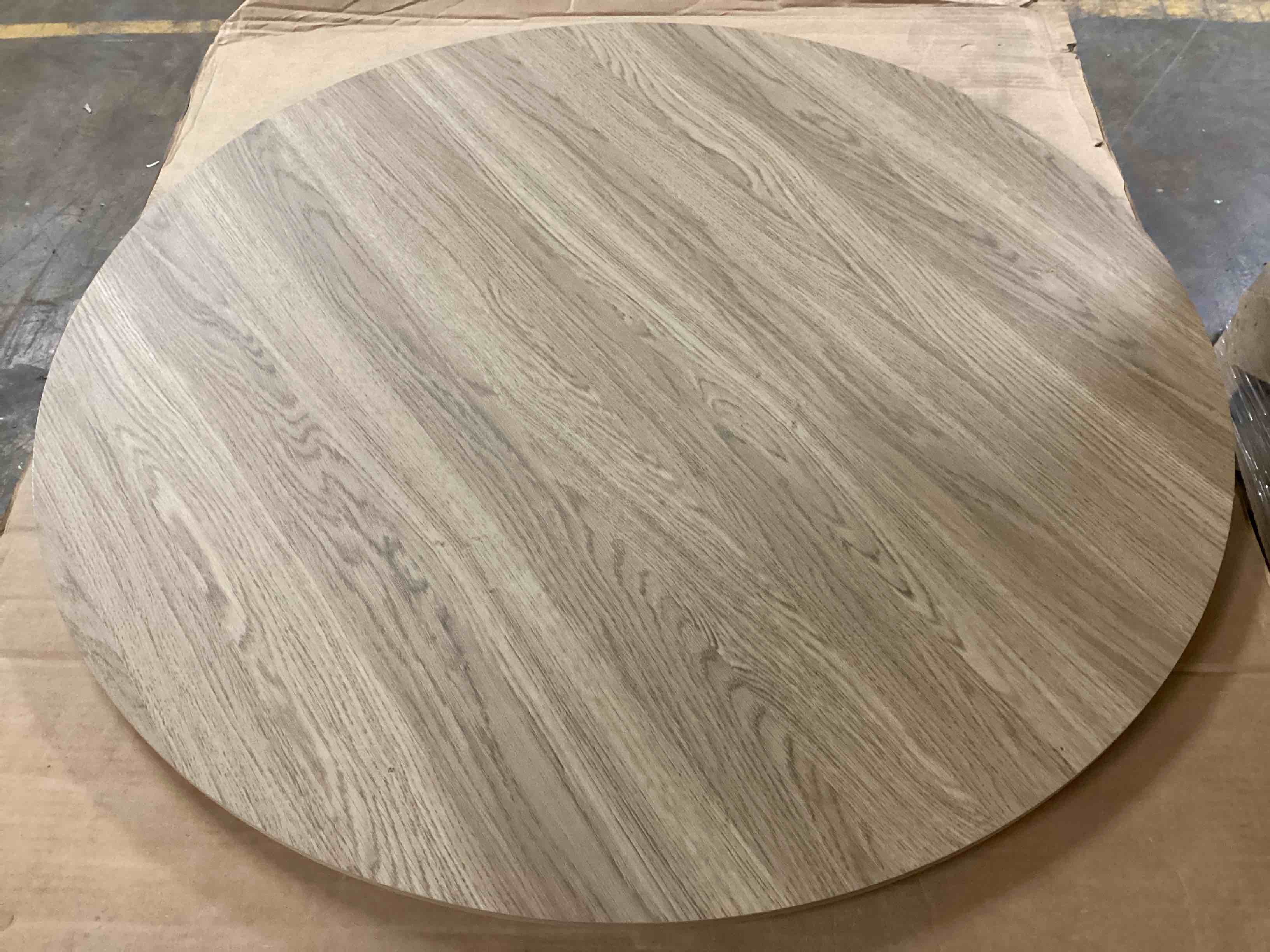 Condition photo showing New/Like New for Landing 40-Inch Round Millennium Oak Dining Table Top (Top Only) 