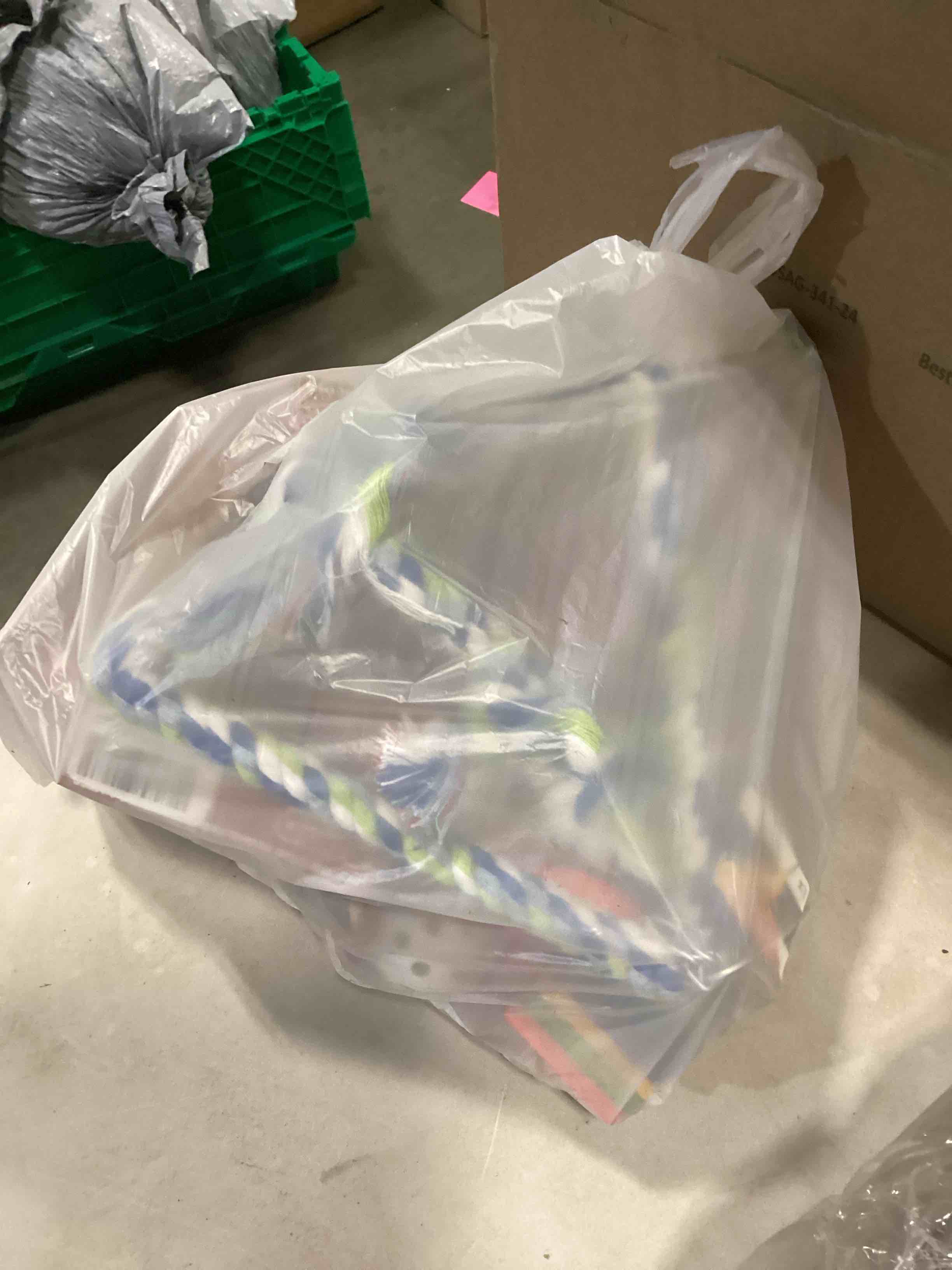 Condition photo showing As Is for Assorted Pet Essentials ( Pet Toys, Pet Leashes, Pet Clothes, etc.) 