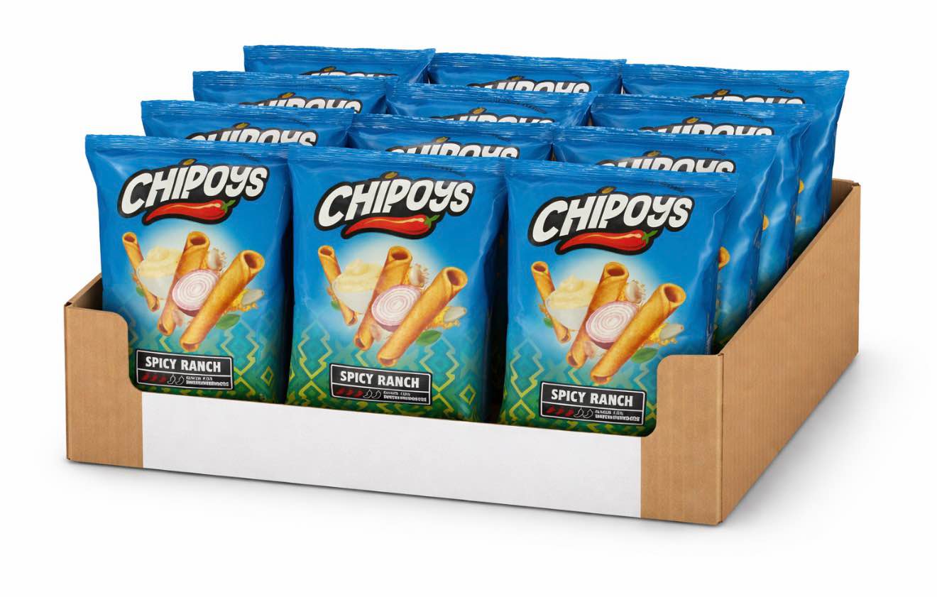 10-pack of Chipoys Authentic Tortilla Chip Spicy Ranch  , Best Before 5/23/25